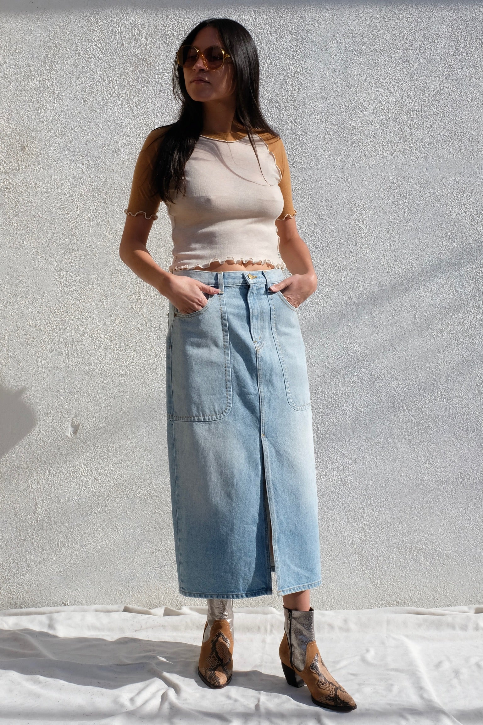 B Sides Hill Skirt / Super Light Vintage