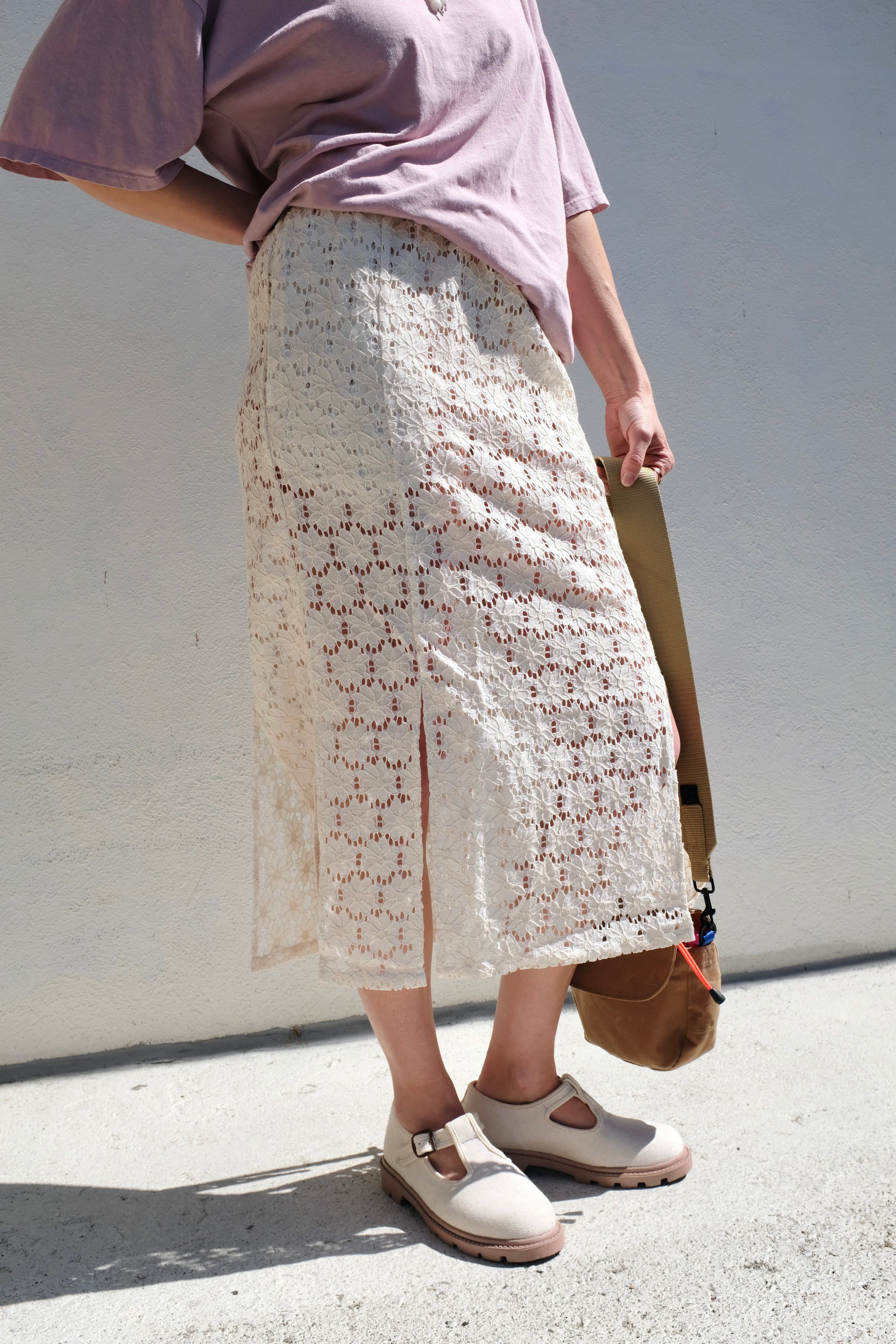 Toit Volant Adelaine Skirt / Ivory Lace