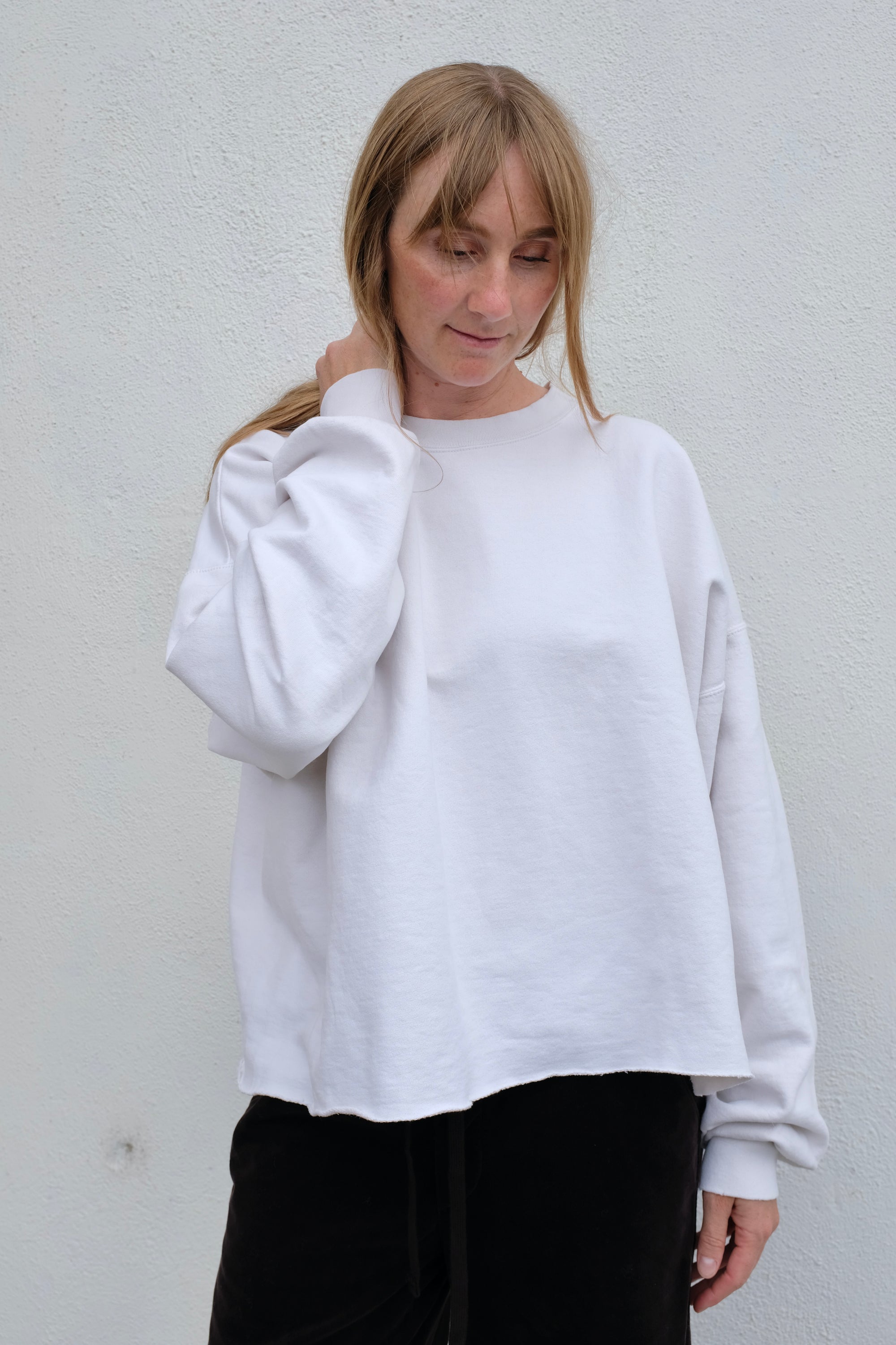 Rachel Comey Fonder Sweatshirt / Dirty White