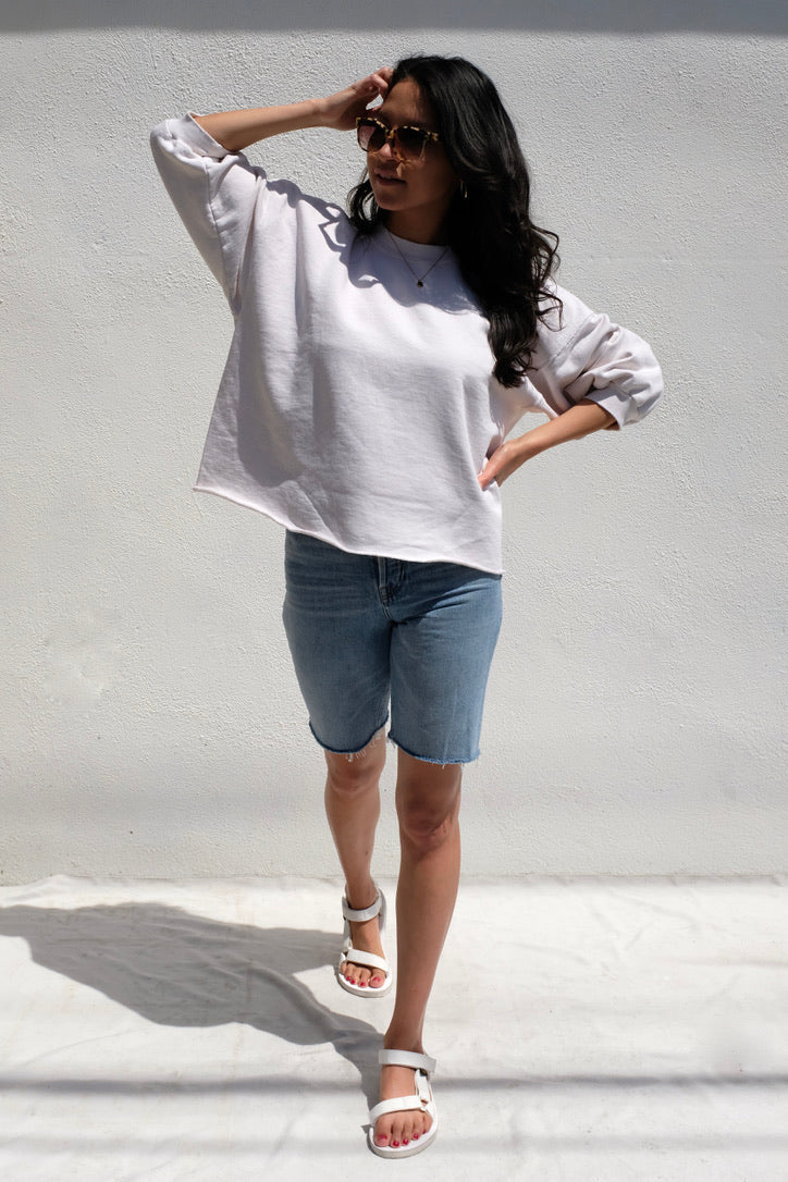 Fond Sweatshirt / Dirty White