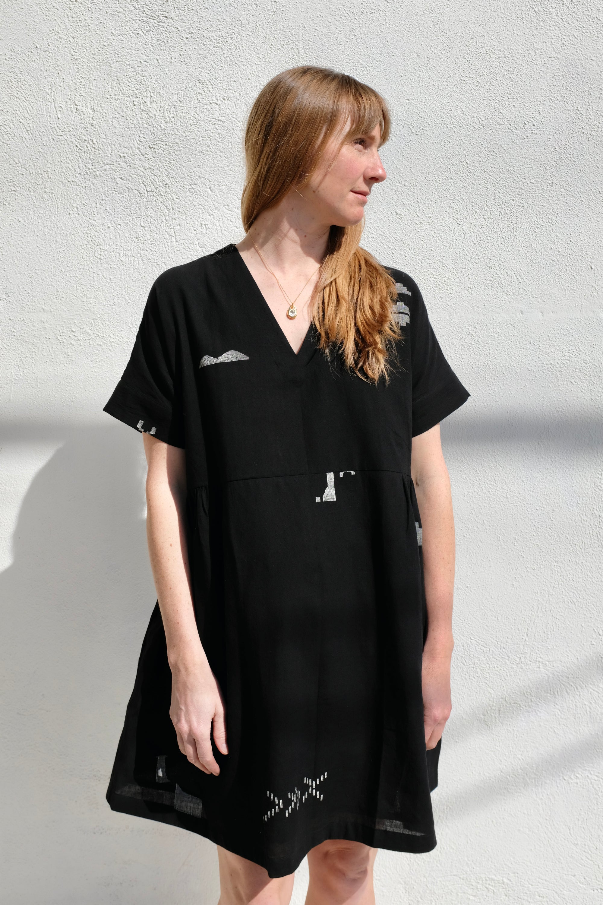 World of Crow Timeless Short Black Dress