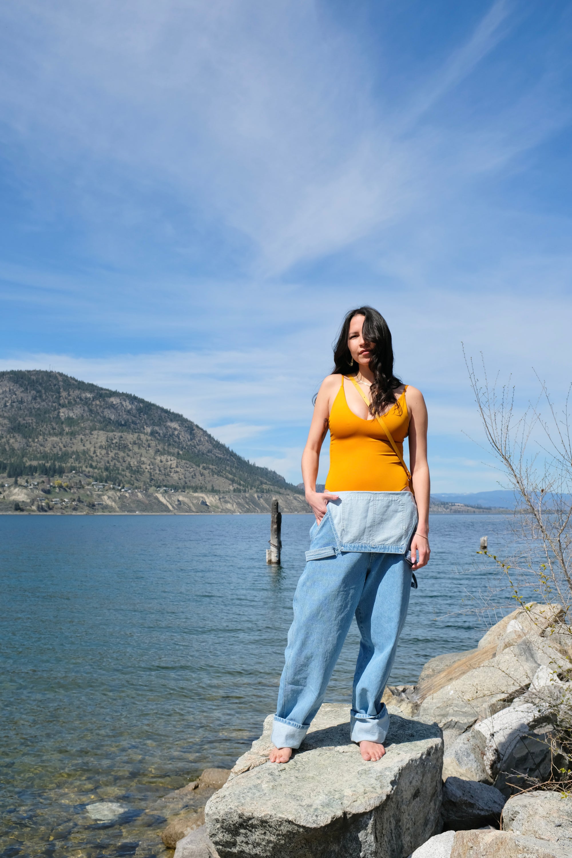 Shaina Mote Cuffed Overall / Superwash