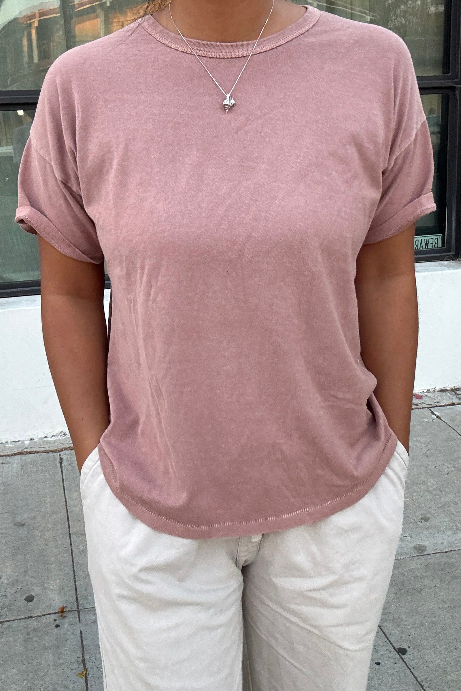 Her Tee / Dried Rose