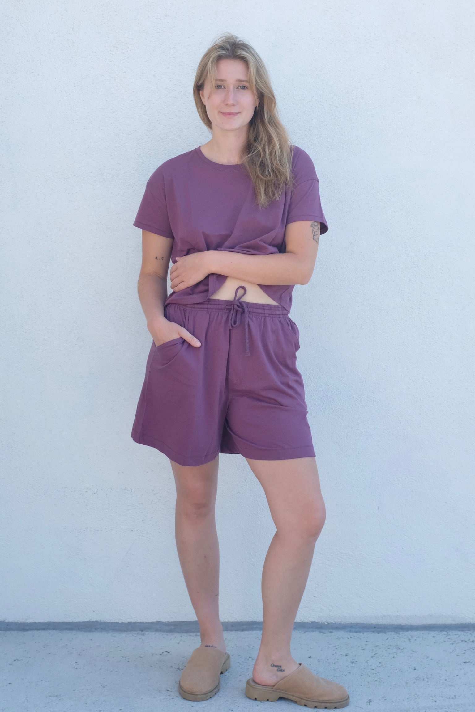 Ana + Zac Box Crew, Grape
