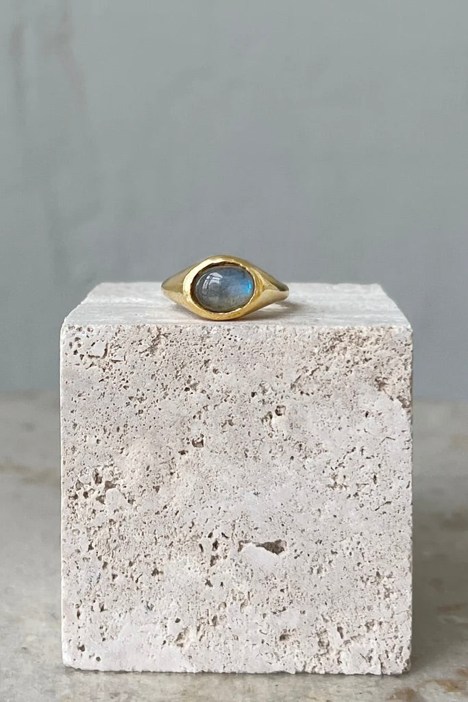 Mercurial NYC Odessa Ring / Labradorite