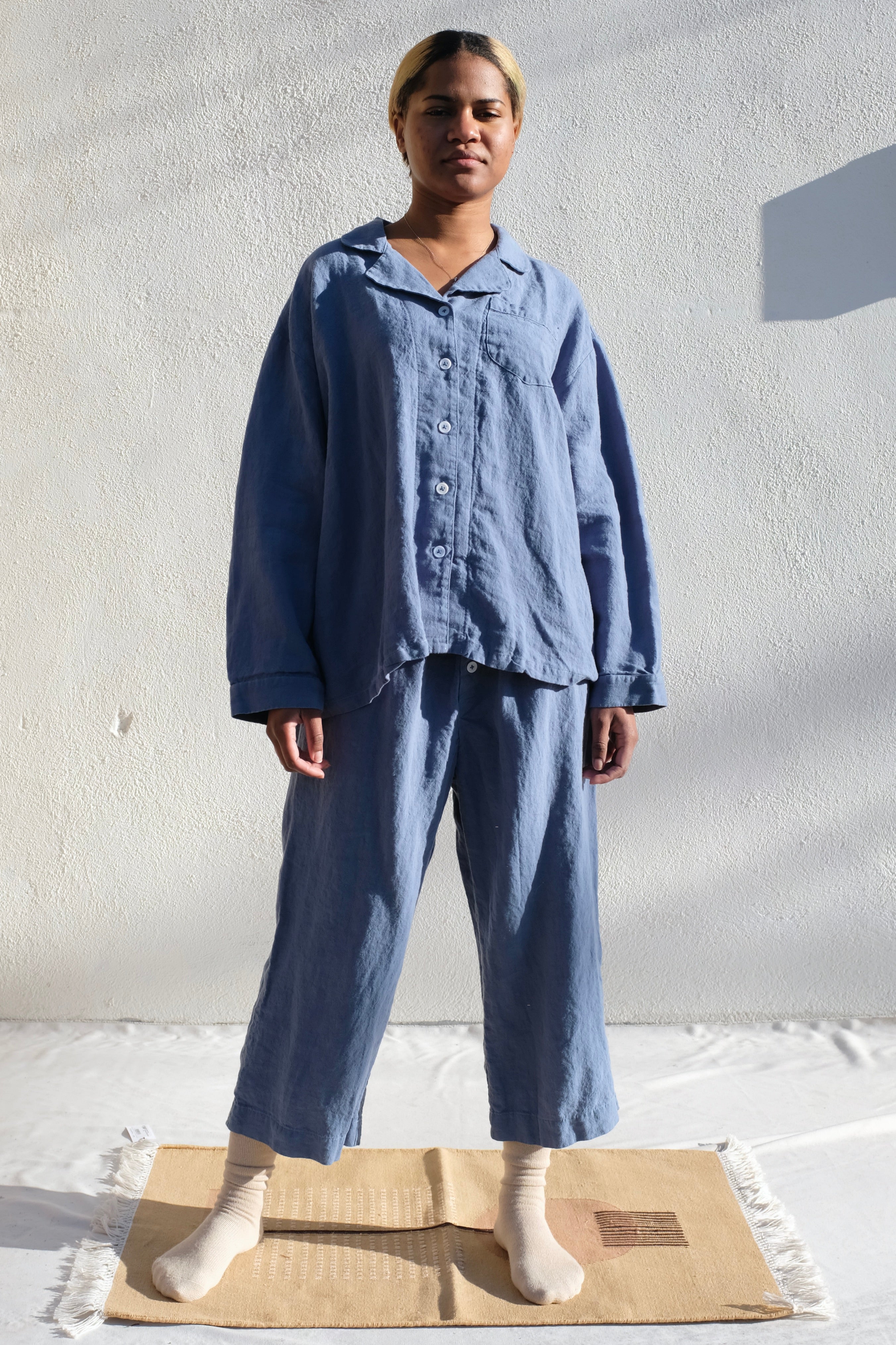 Shelter PJ Set / Denim