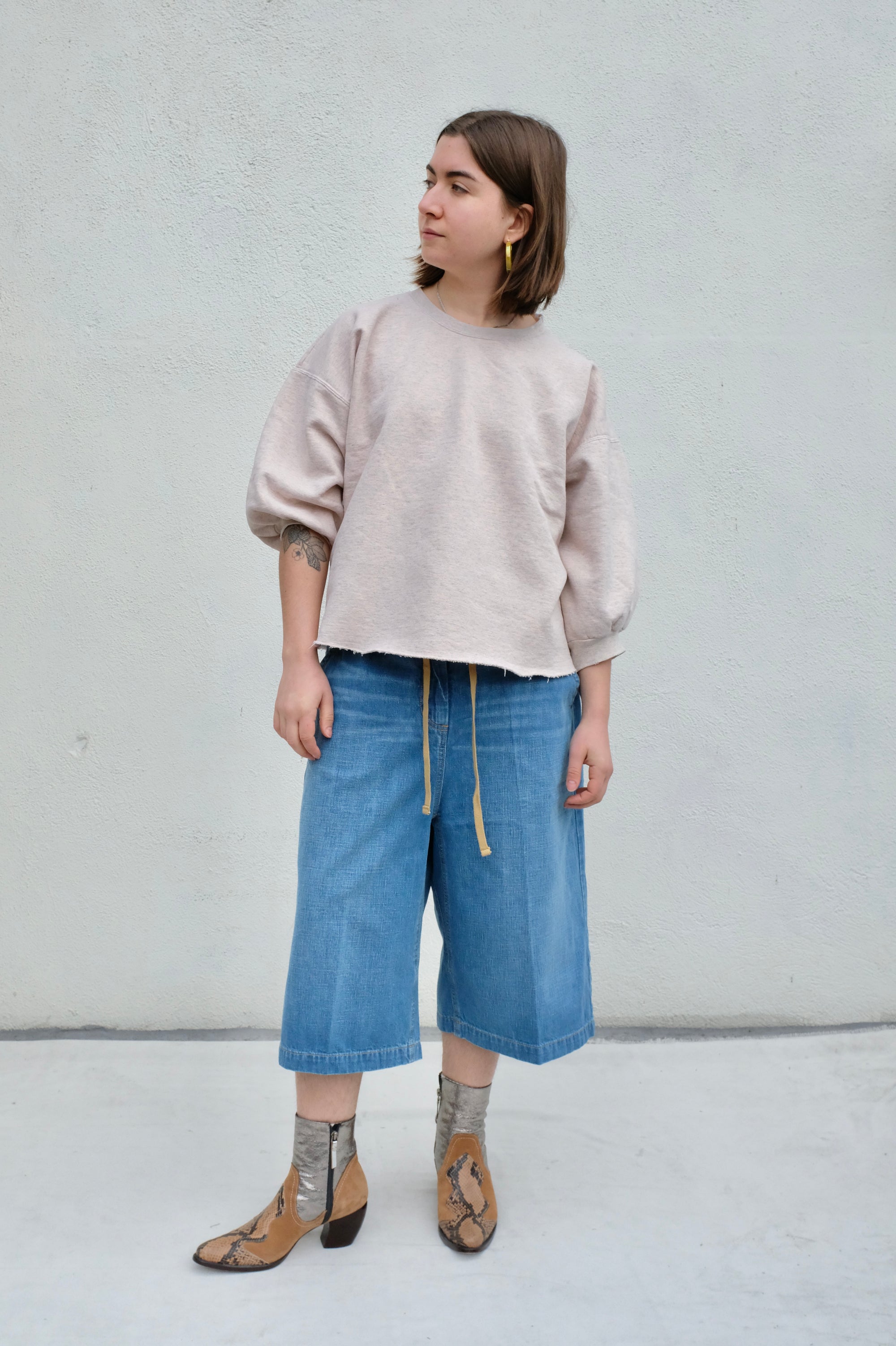 Fond Sweatshirt / Buff Melange