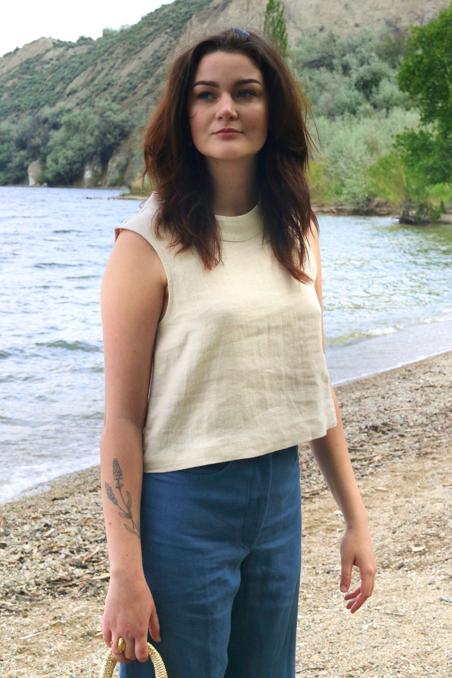 Zii Ropa Kono Top / Dune