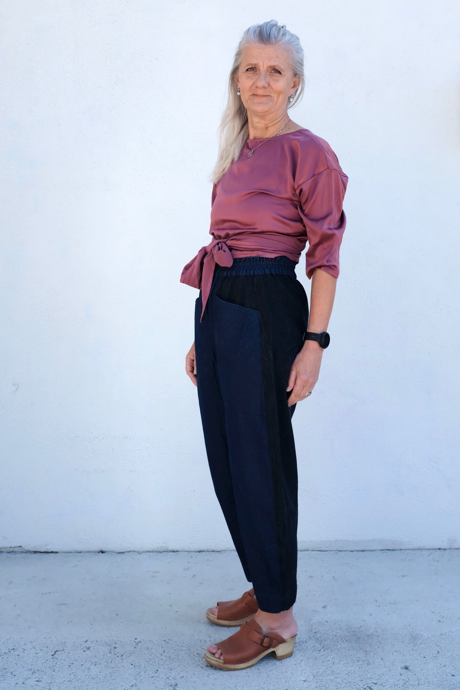 Ursa Minor Flor Arca Pants / Denim Criss Cross