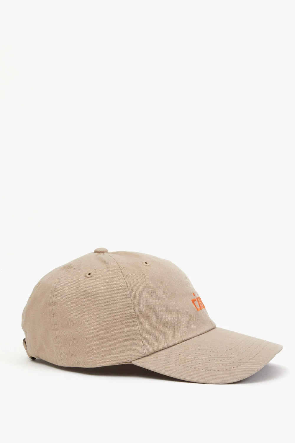 Baseball Hat / Khaki w Tangerine Ciao