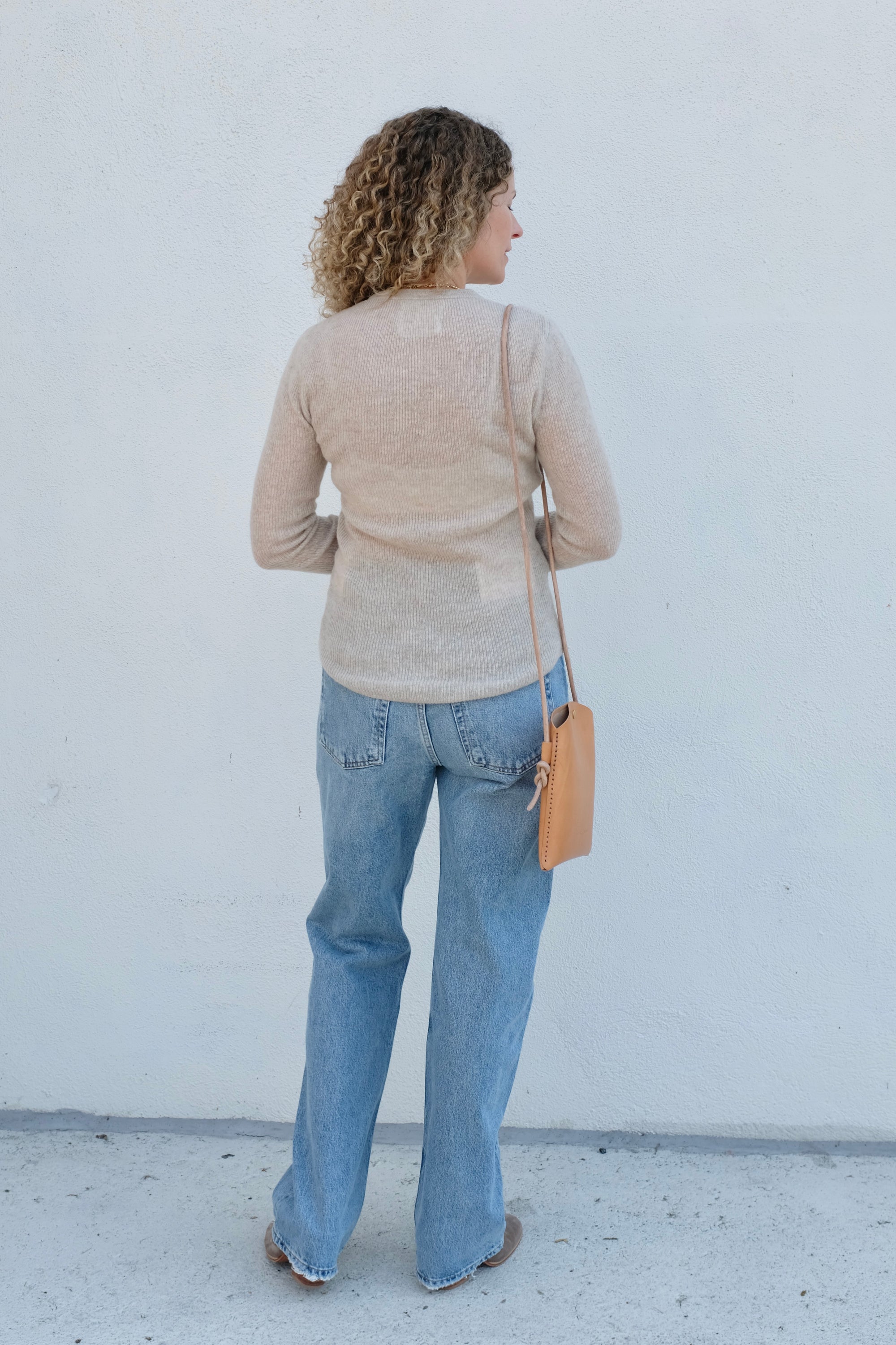 Alessia Crewneck Sweater / Oatmeal