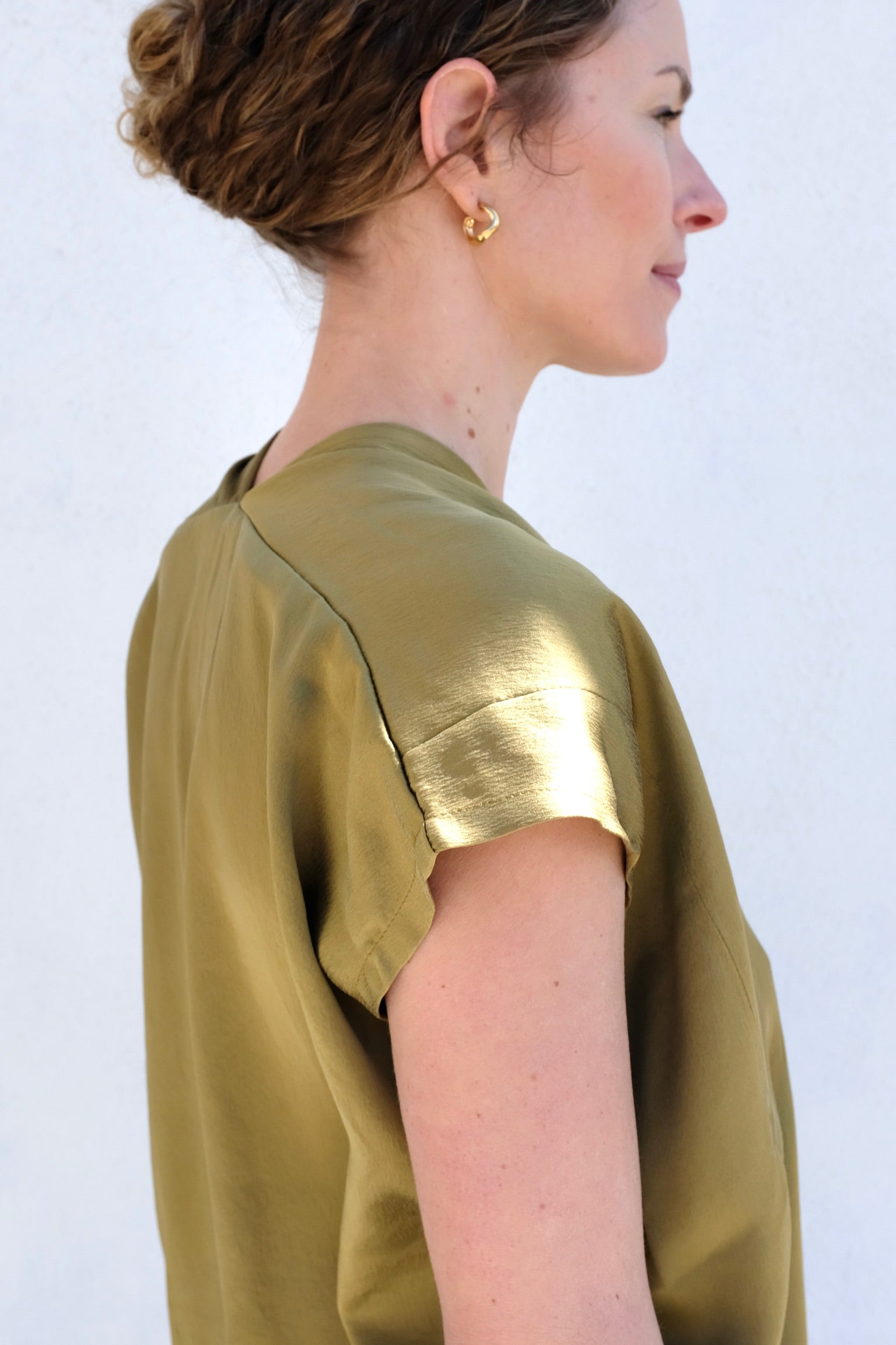 Miranda Bennett Knot Dress Silk Charmeuse / Pericón & Iron