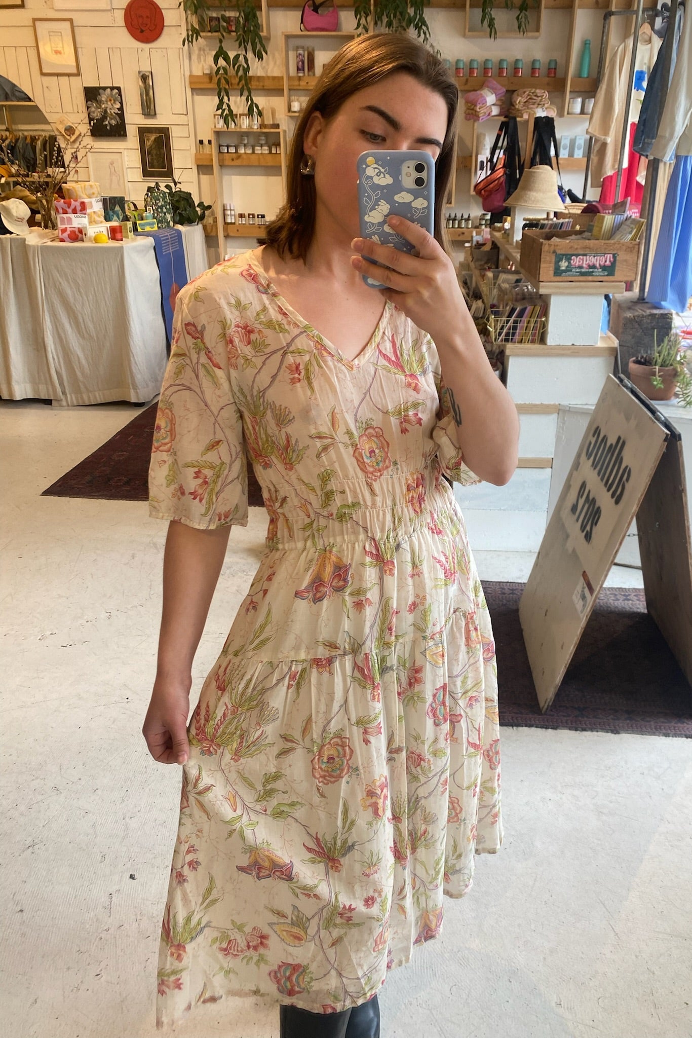 Moonlight Dress / Floral Voile