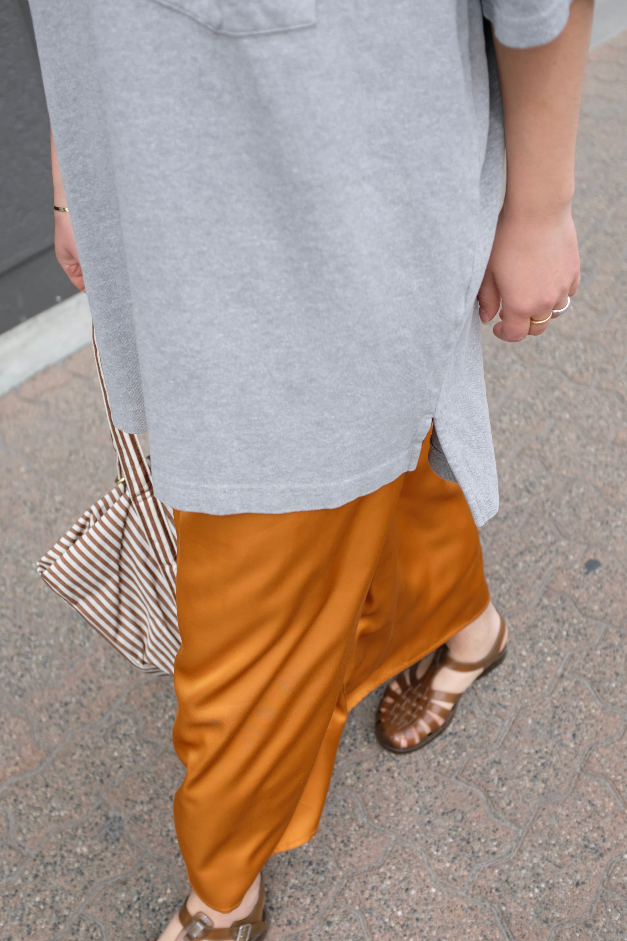 Jungmaven Big Tee / Athletic Grey