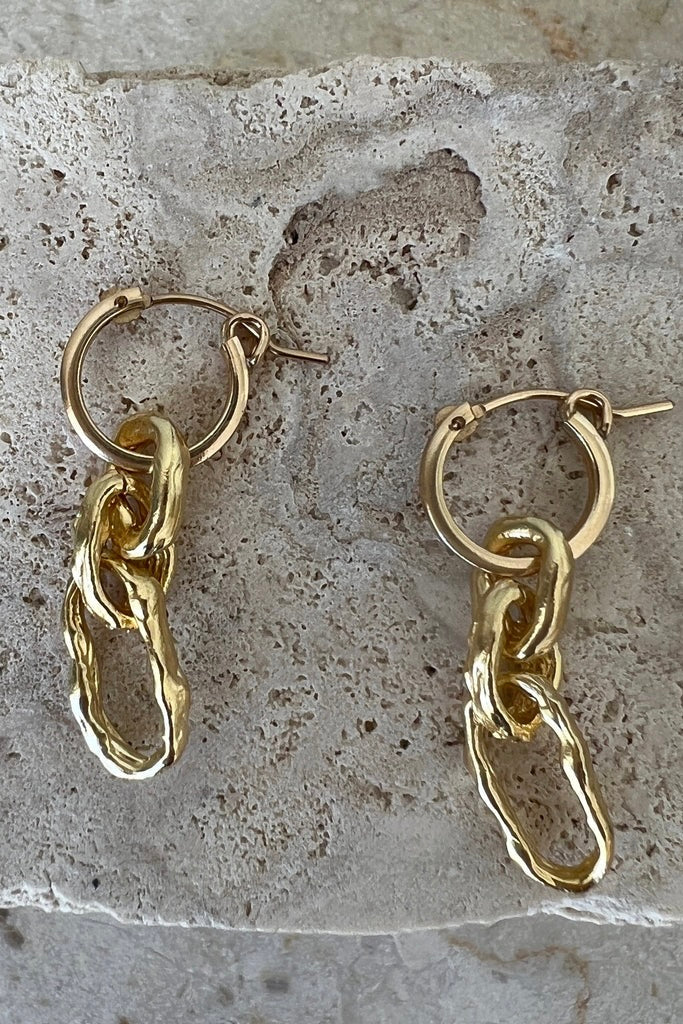 Mercurial Anise Chain Earrings