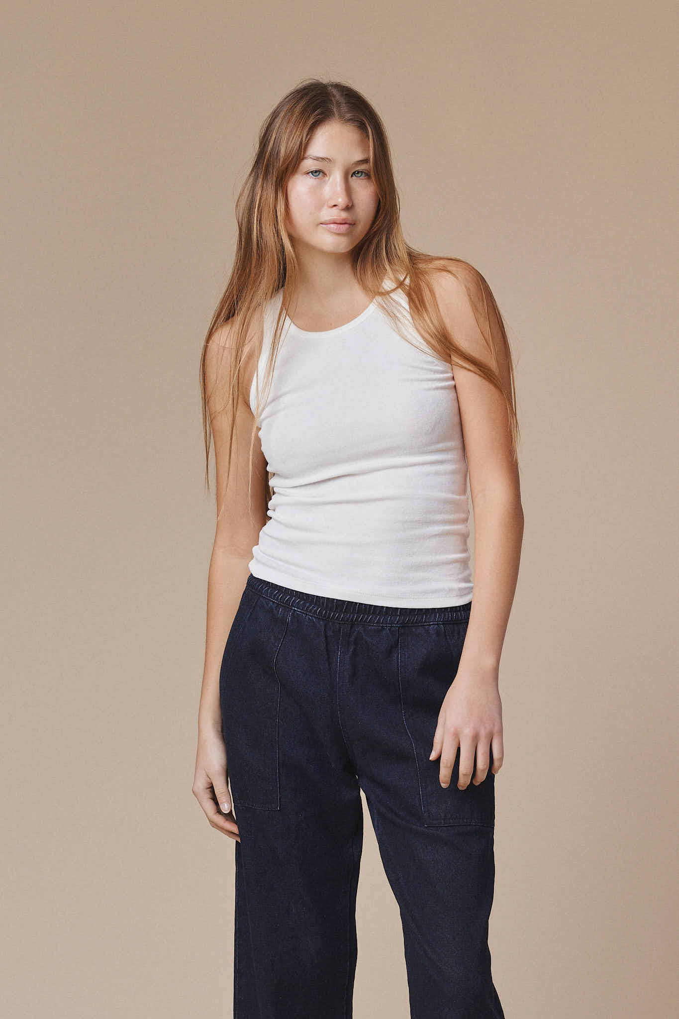 Jungmaven Alta Tank / Washed White