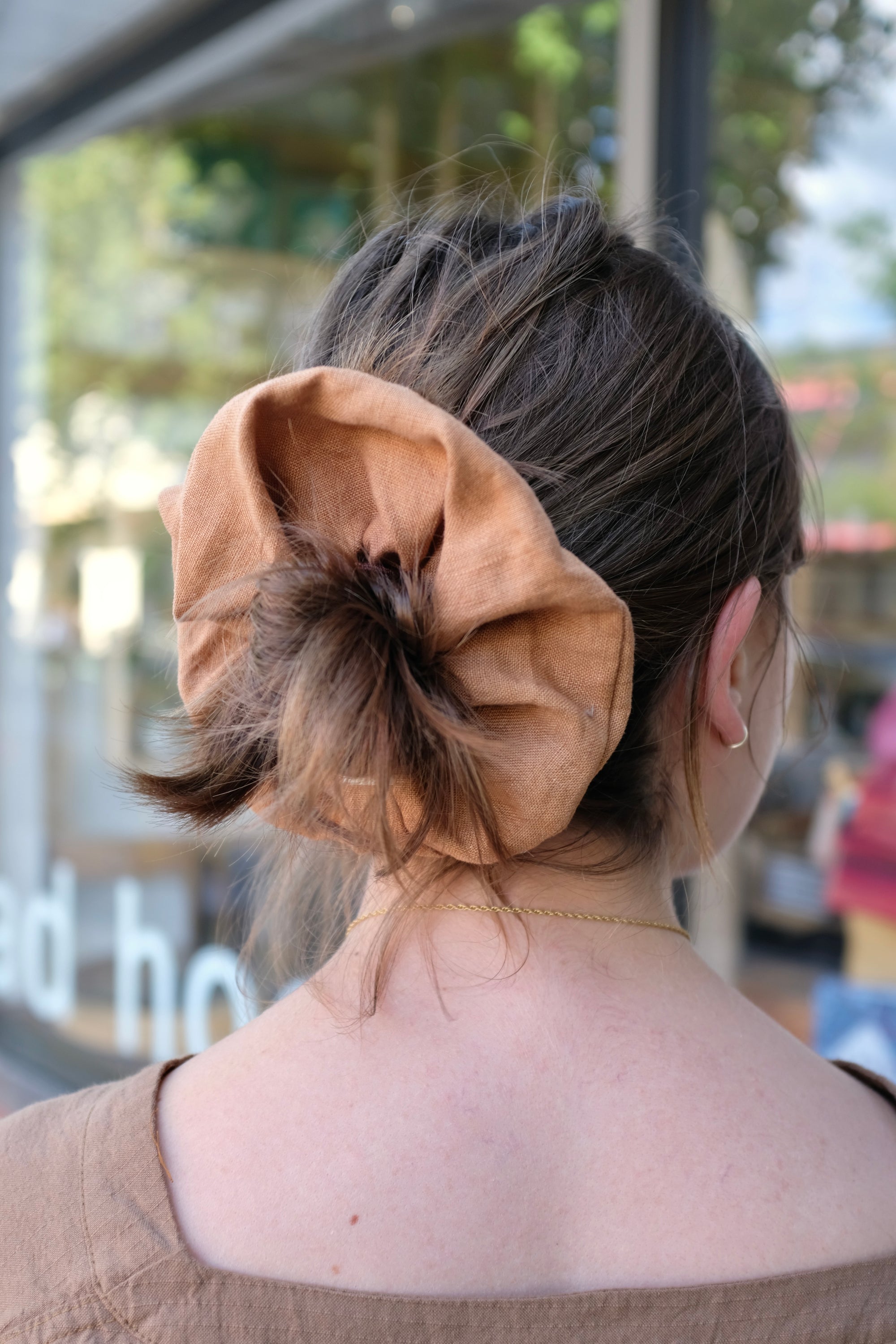 XL Linen Scrunchie / Cutch