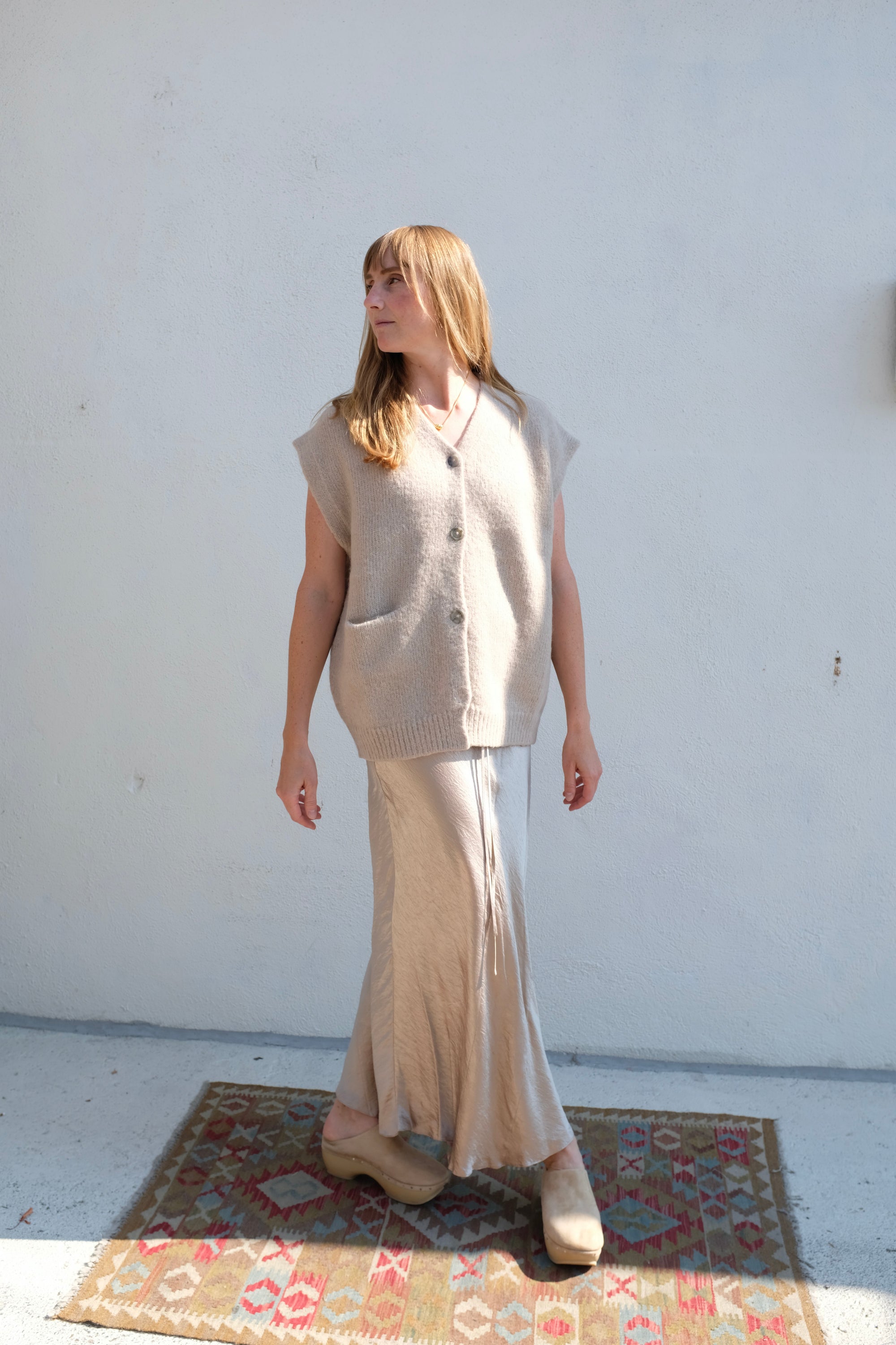 Lauren Manoogian New Luster Skirt / Champagne