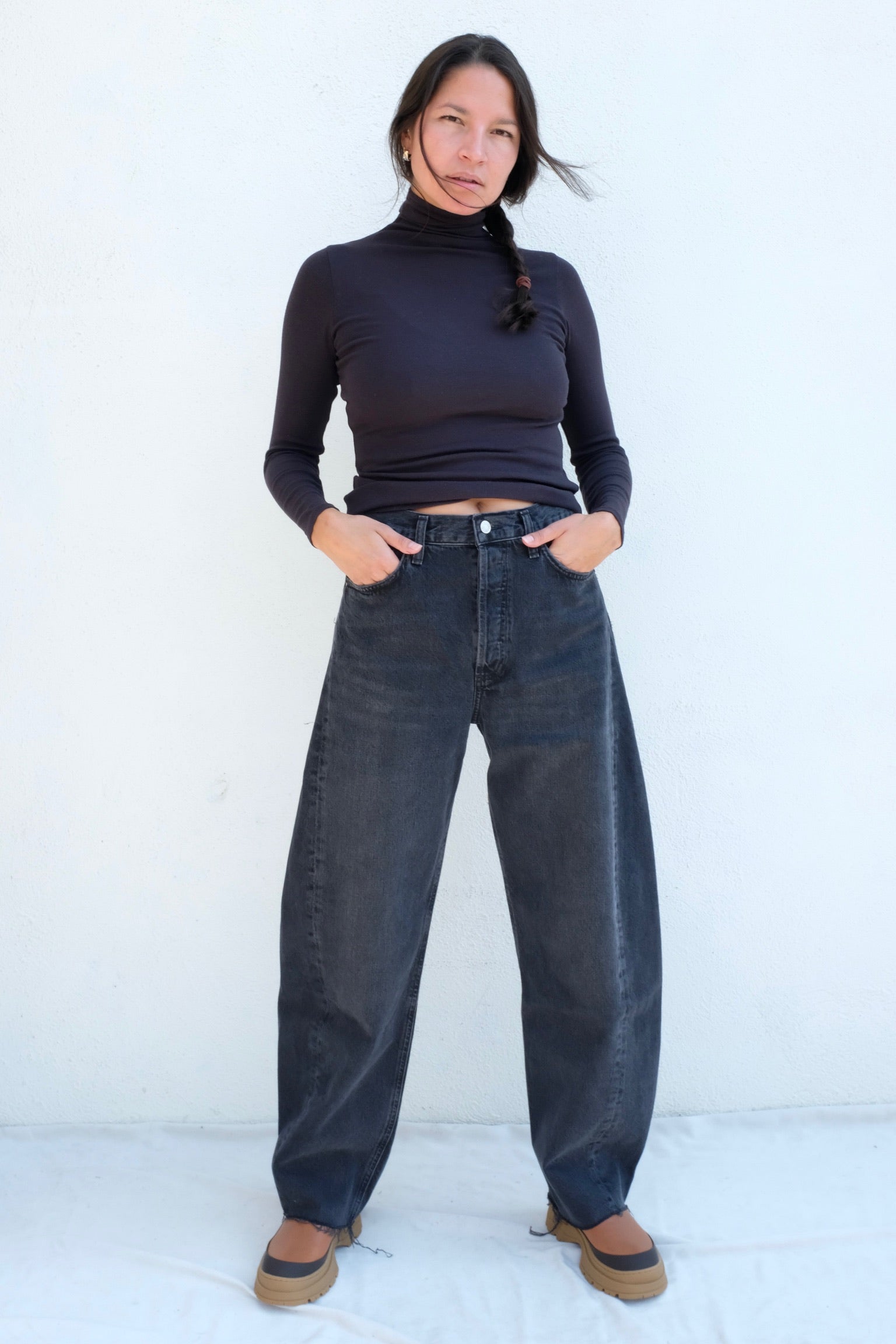 Agolde Luna Pieced Jean / Possess