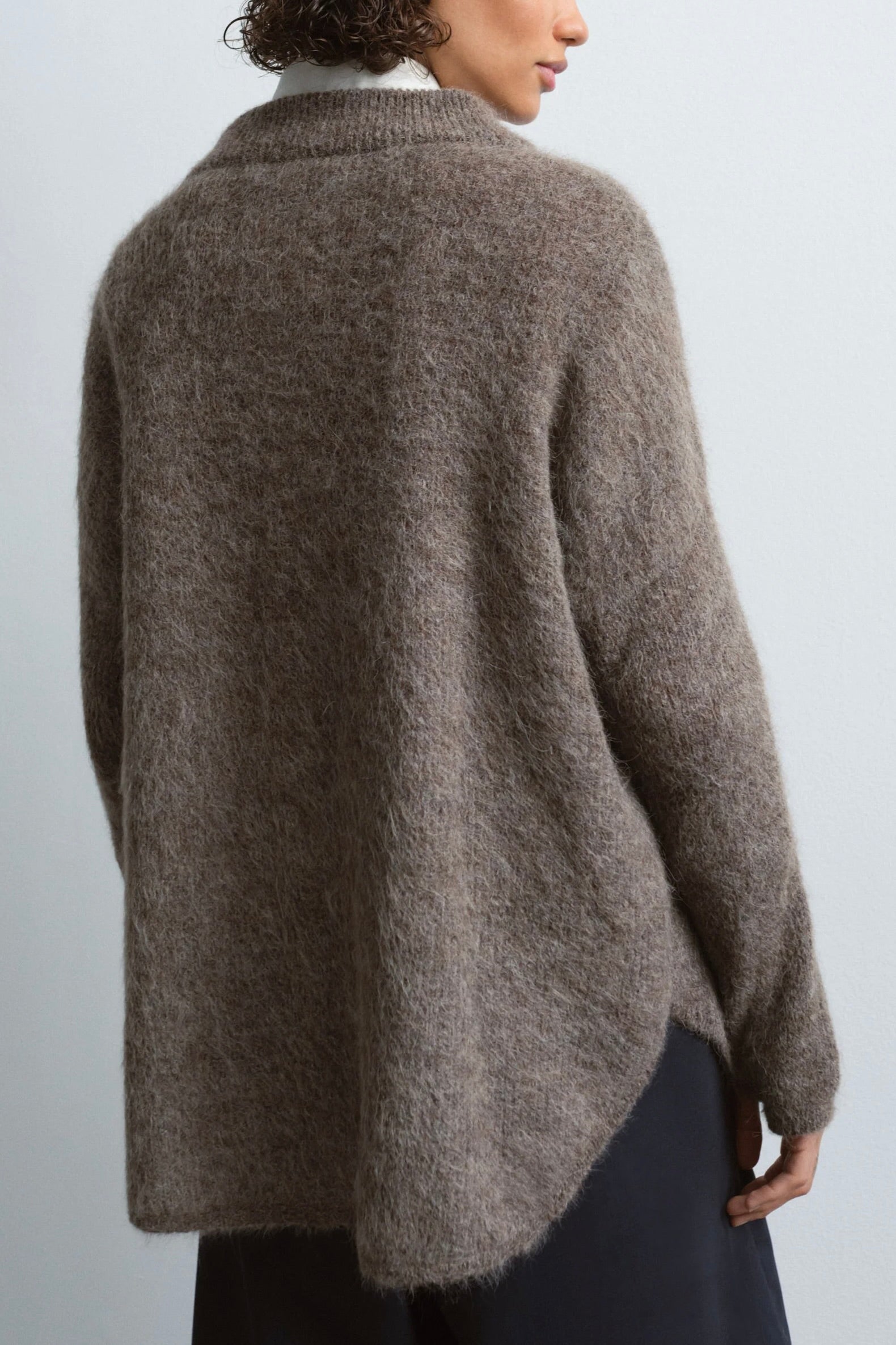 CORDERA Suri Polo Cardigan / Taupe