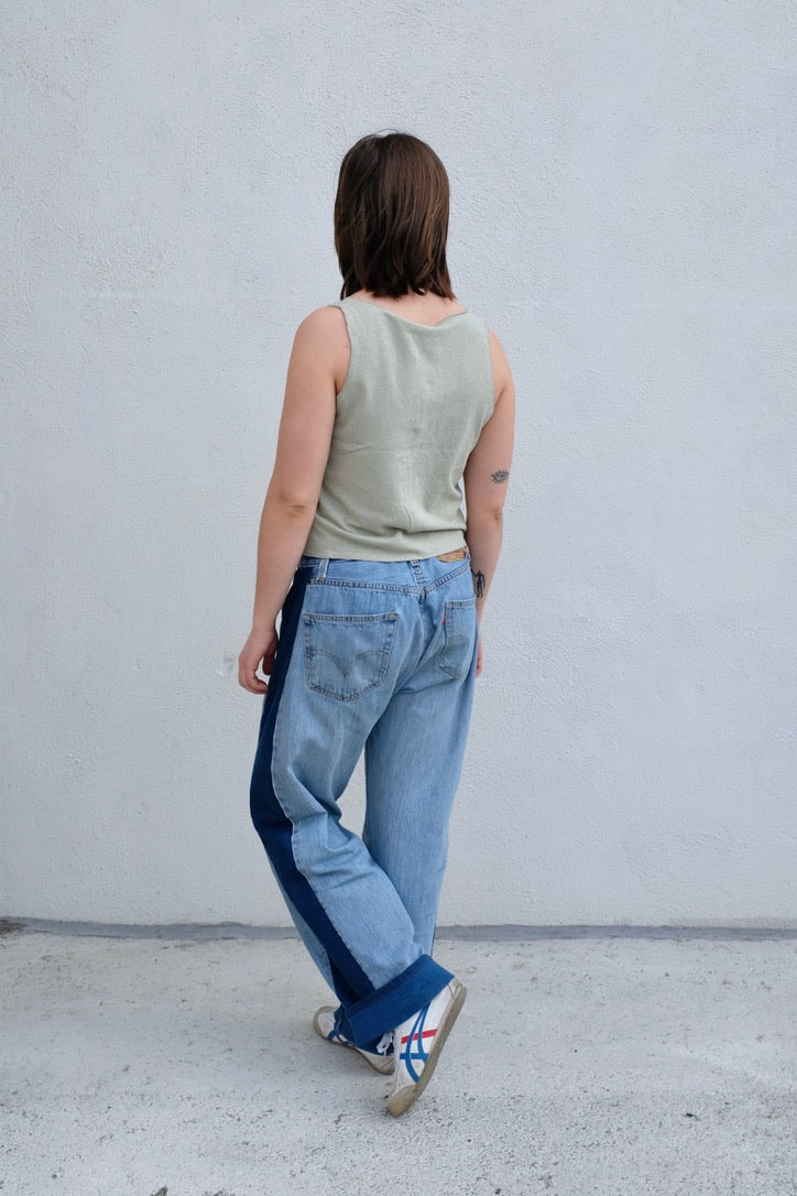Jungmaven Anacapa Vest / Agave Green