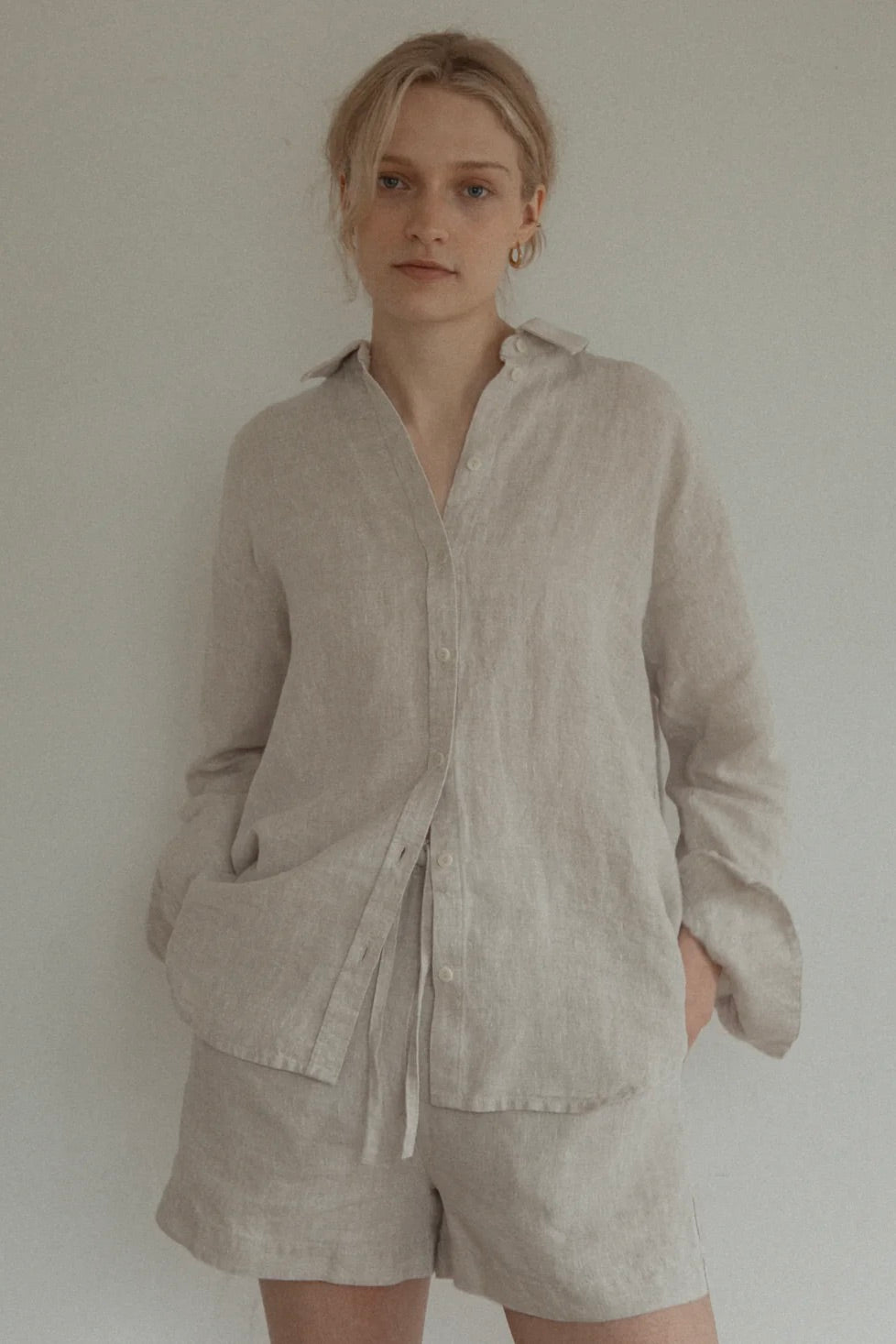 Gillian Stevens Lee Shirt / Oatmeal