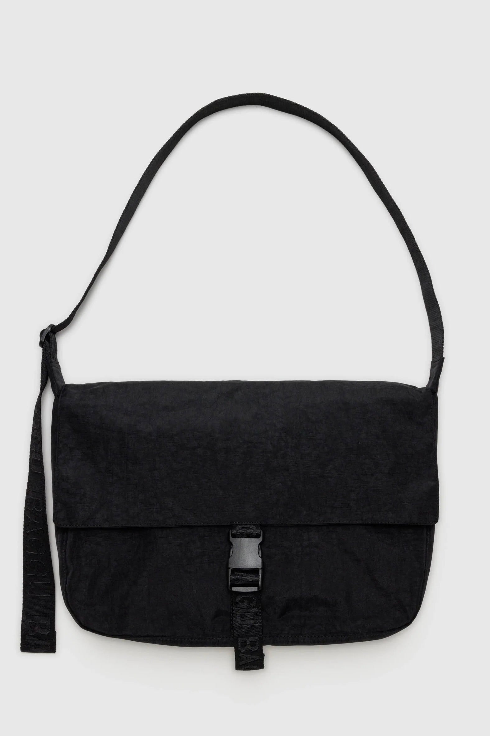 Baggu Nylon Messenger Bag / Black