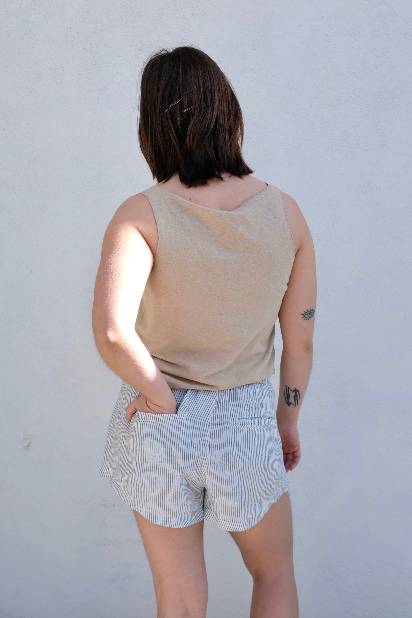 Left on Friday Getaway Short / Varsity Coconut
