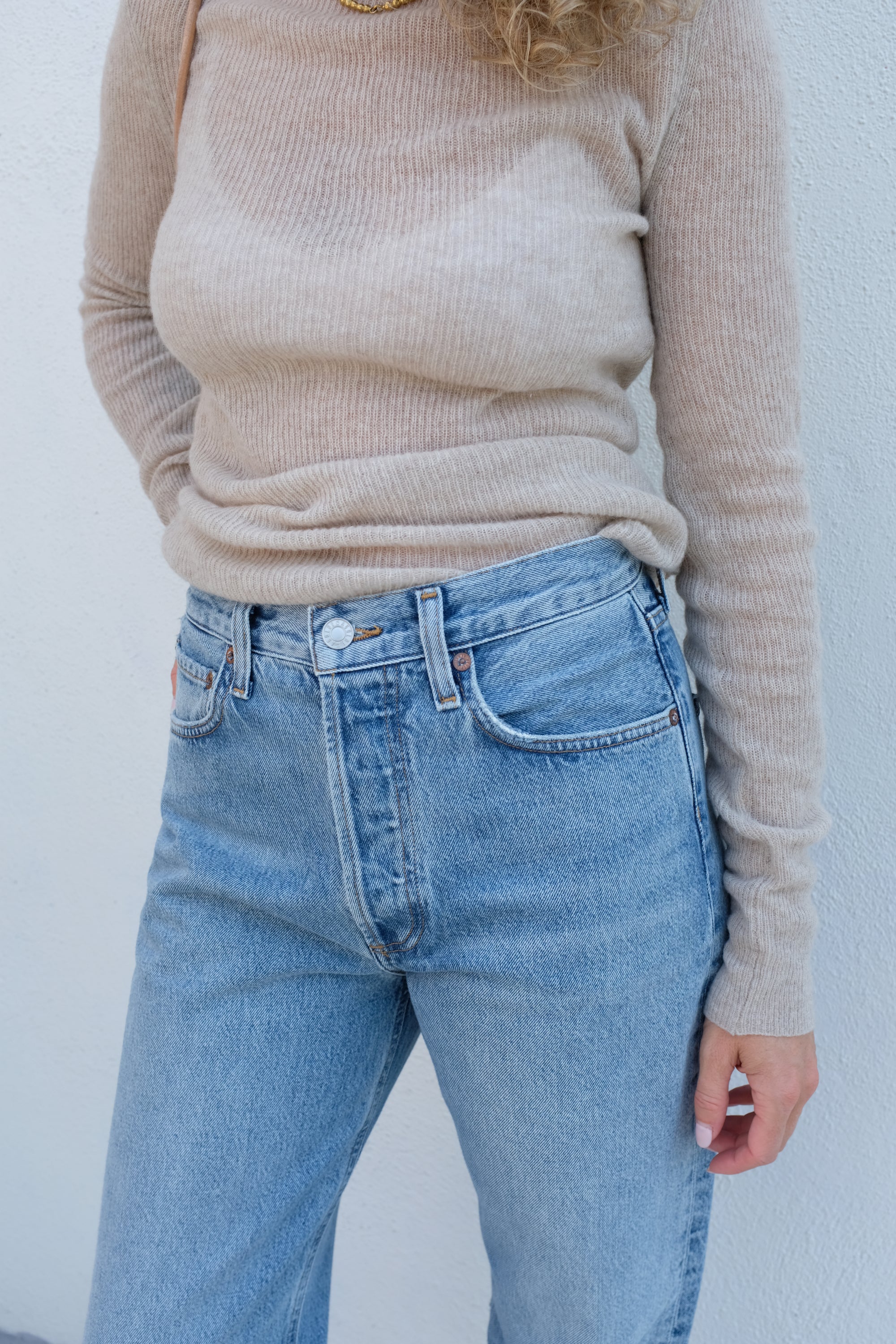 Alessia Crewneck Sweater / Oatmeal