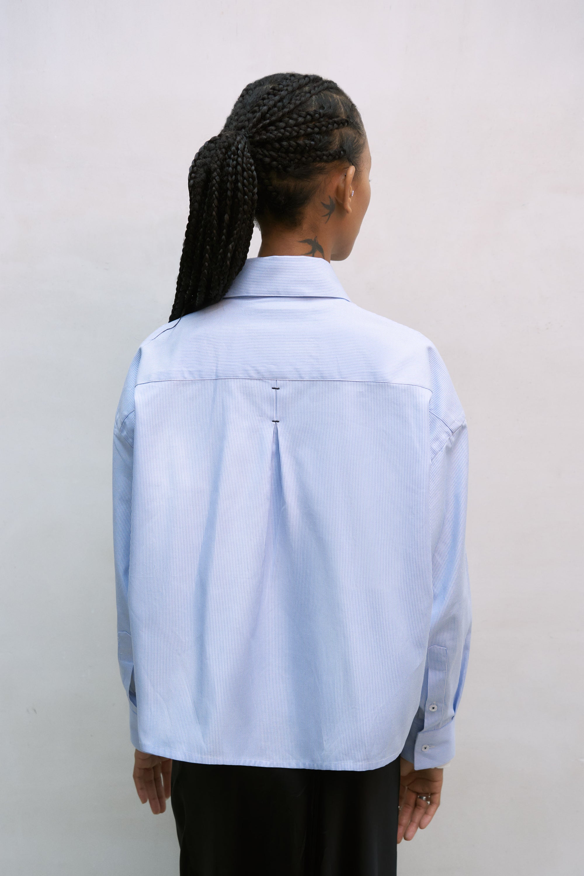 Cordera Oxford Shirt / Blue/White