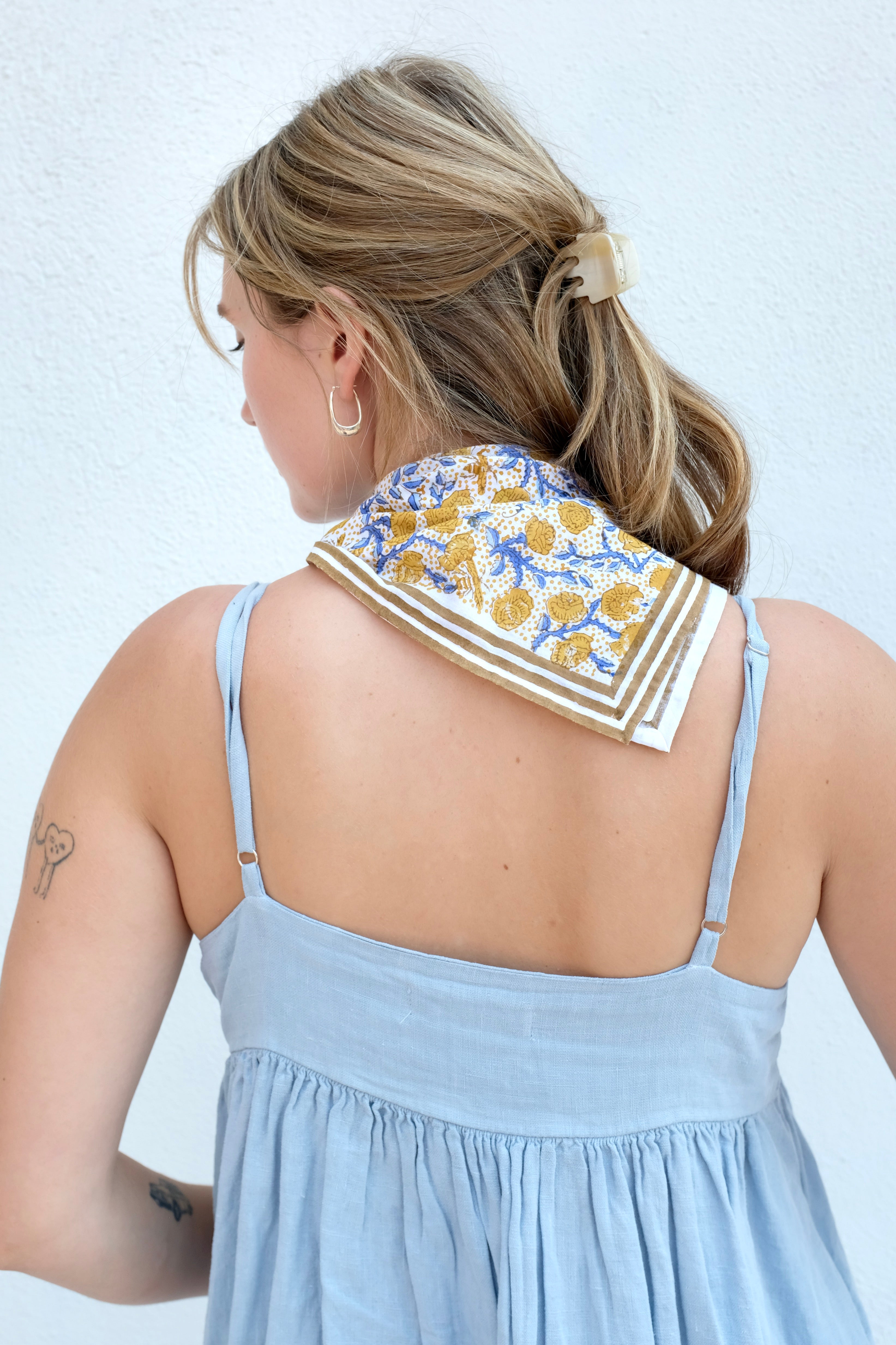 Block Shop Flower Bandana / Roses