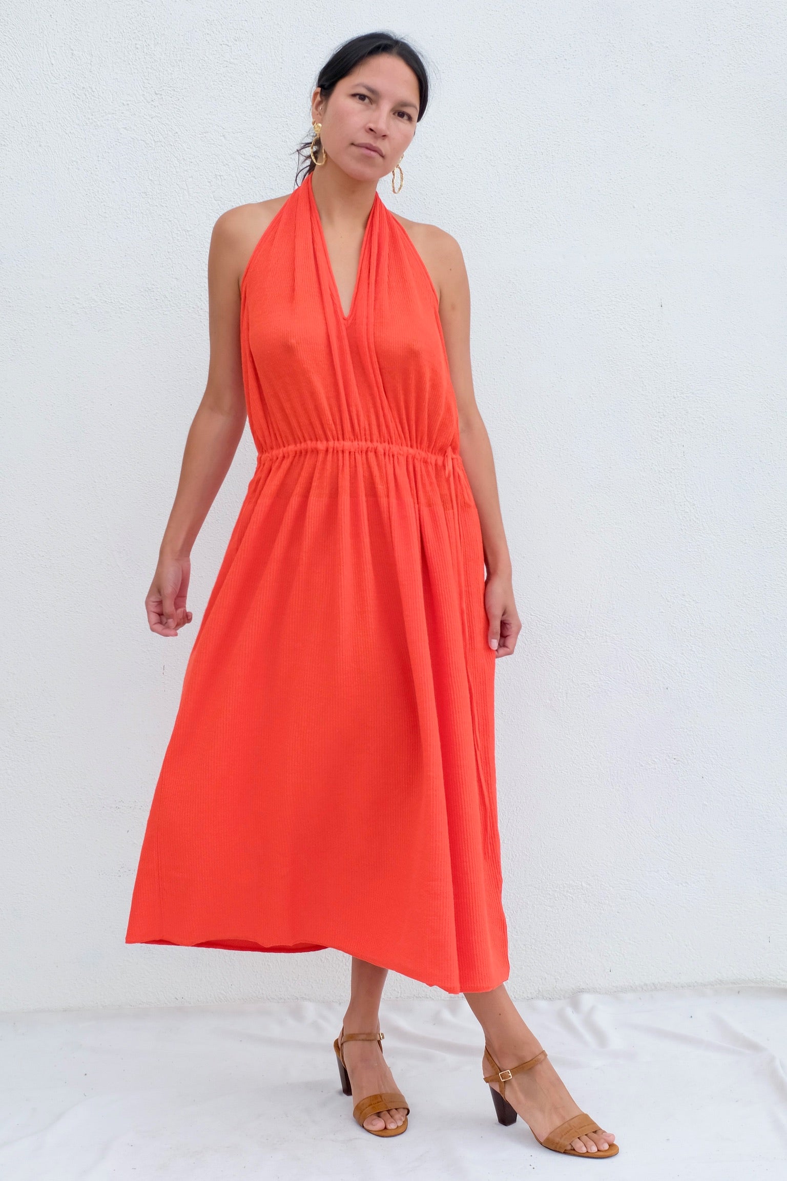 Rachel Comey Phoebe Dress / Coral