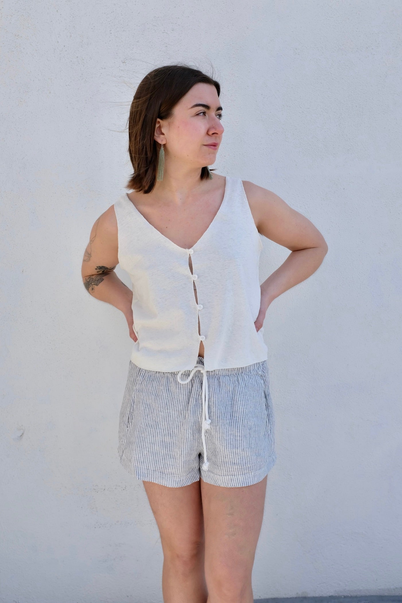 Left on Friday Getaway Short / Varsity Coconut
