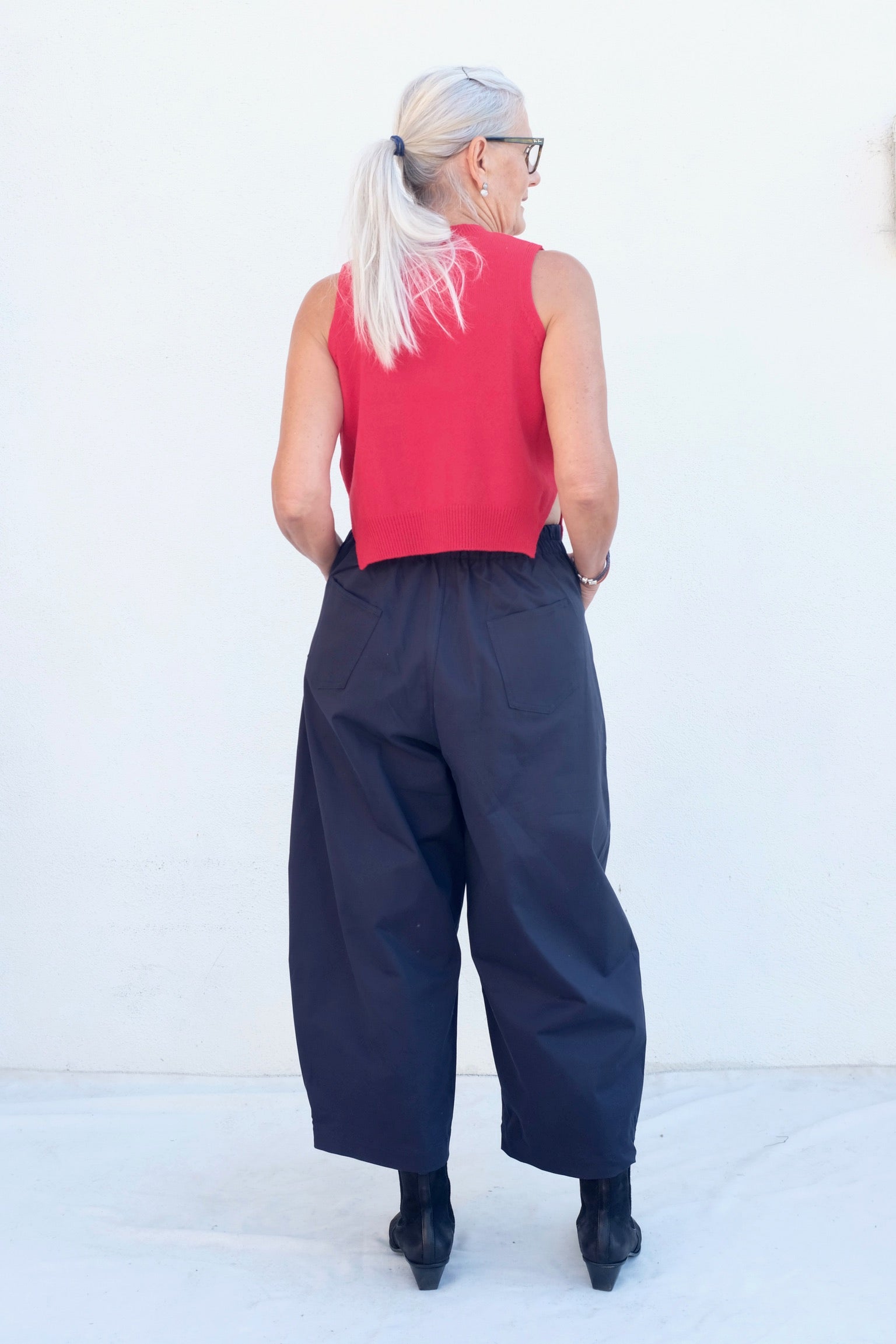 Cordera Wool & Cashmere Waistcoat / Red