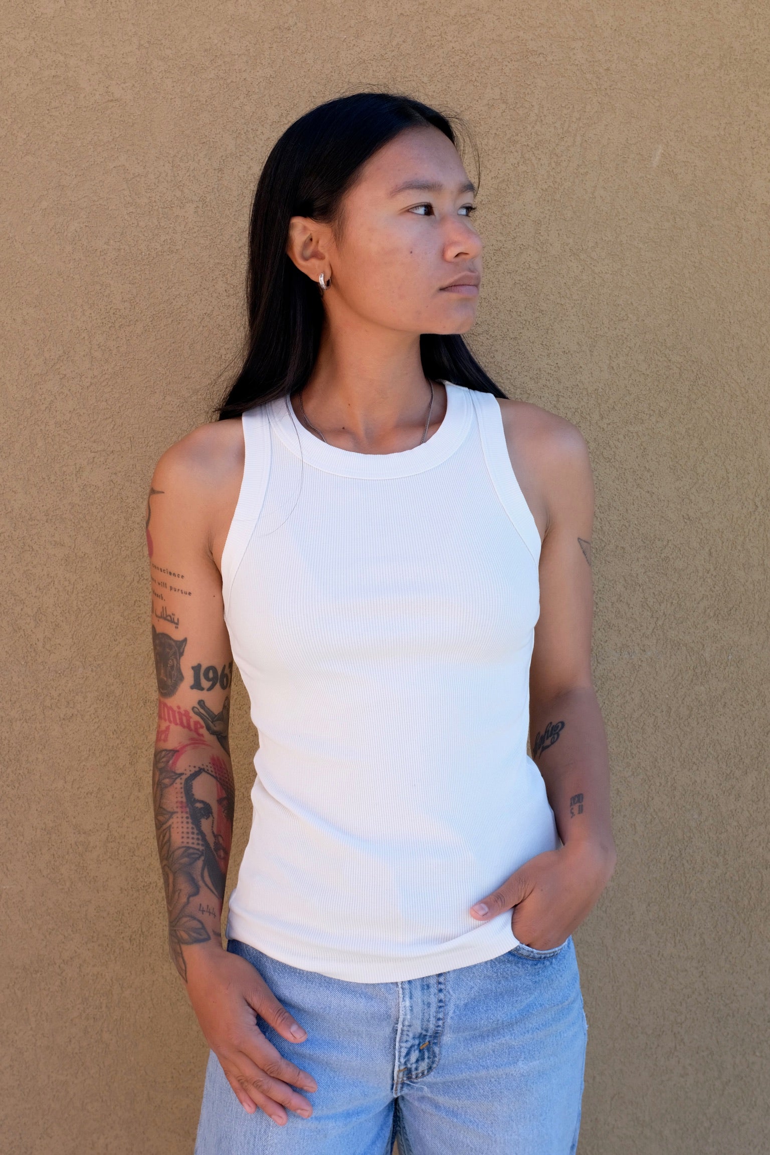 B sides Rib Tank / Snow White