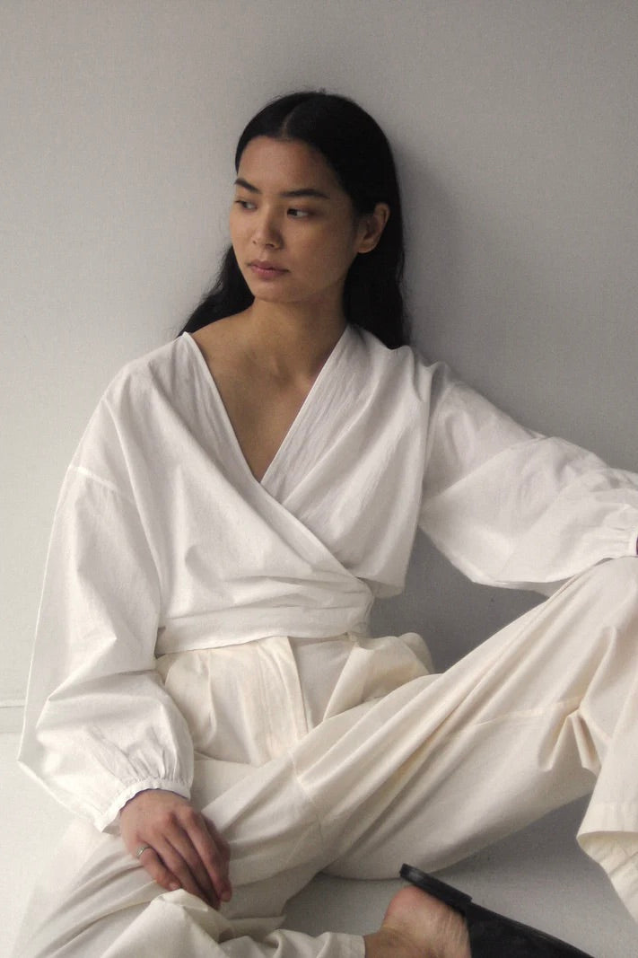 Giverny Blouse Cotton / Salt