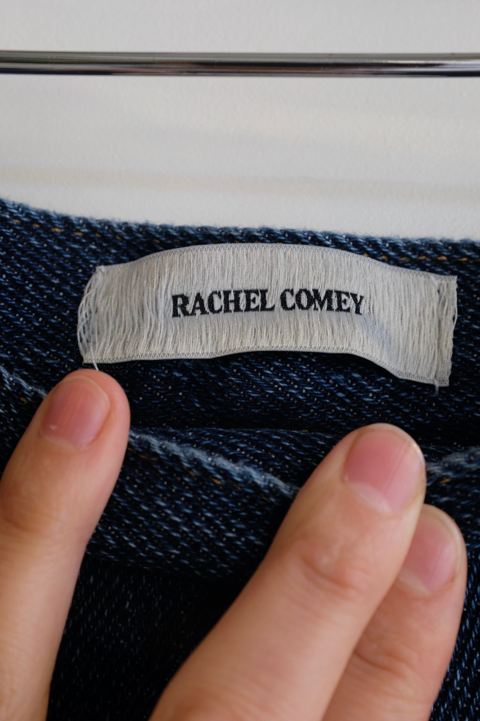 Pre-loved / Rachel Comey / Dannet Dark Indigo Skirt / Size 0