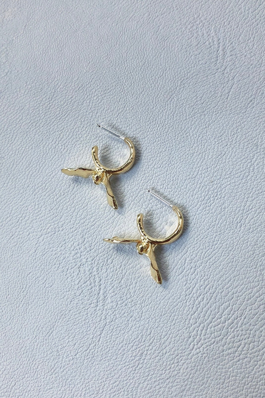 Ora C Bloom Earrings / 10k Gold