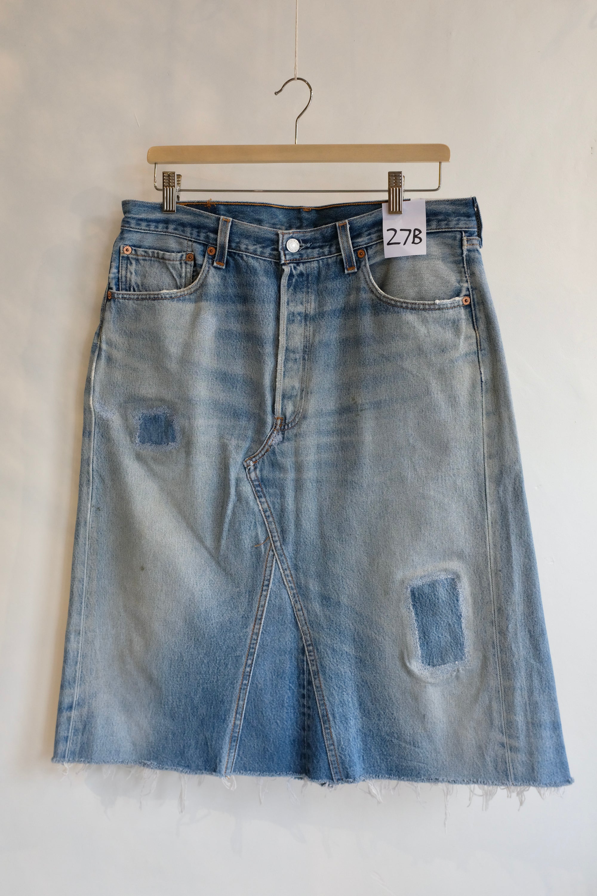 Vintage Insert Skirt / Vintage Indigo