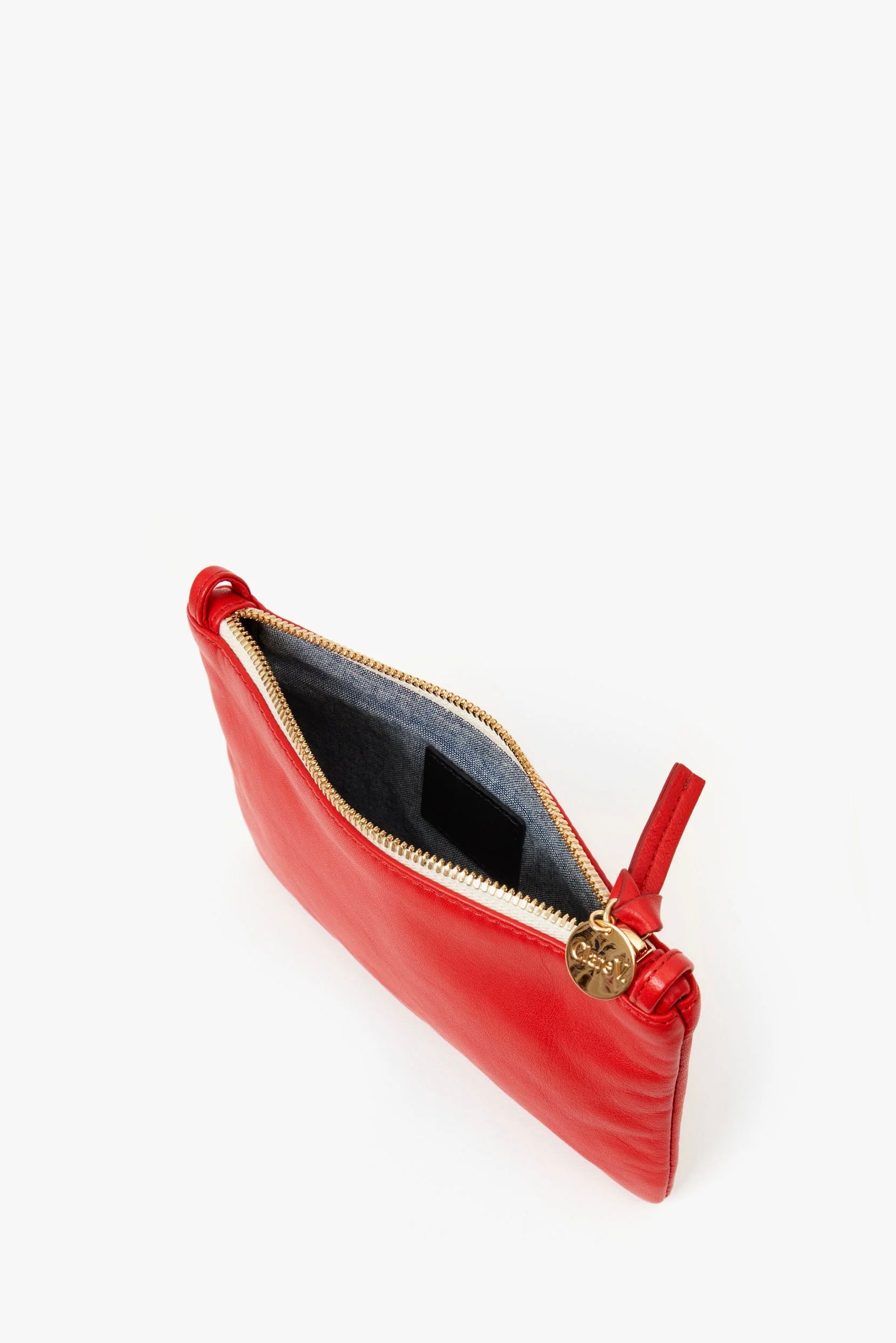 Wallet Clutch with Tabs / Rosa