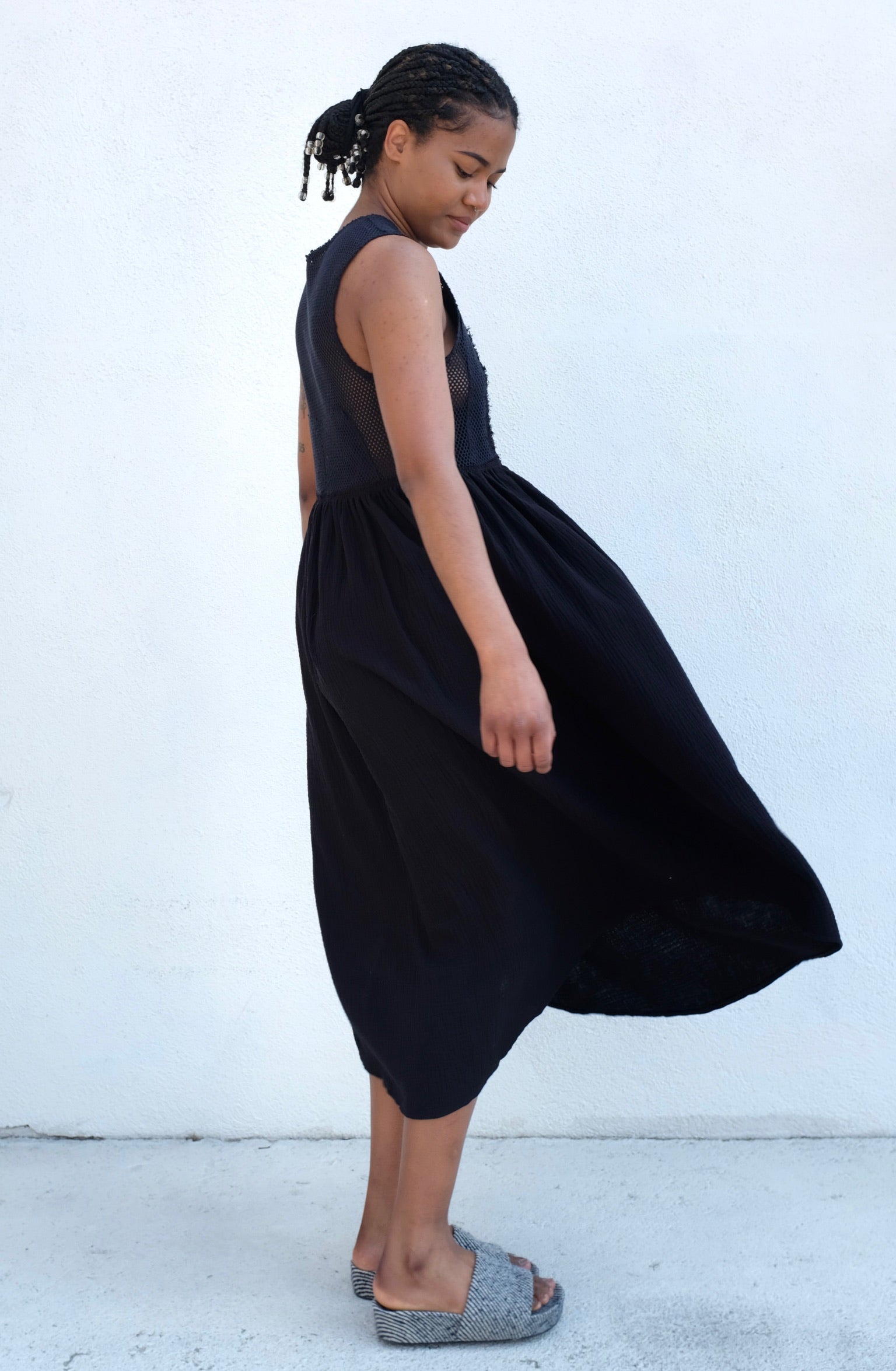 Correll Correll Boucle Dress / Black