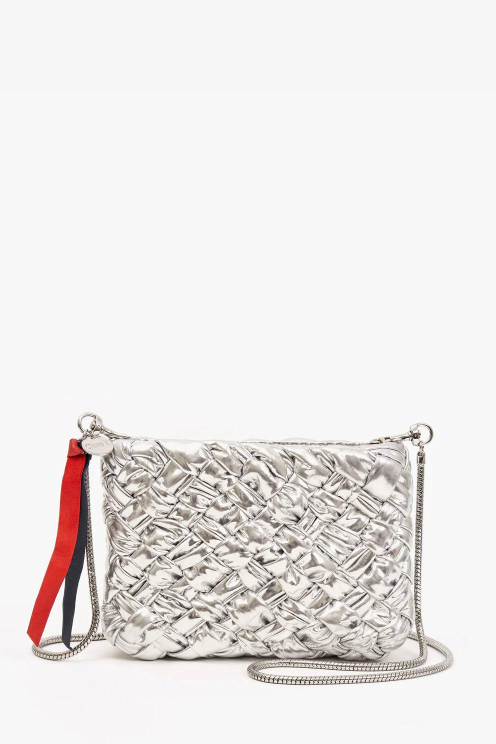 Clare v Estelle / Puffy Silver Woven