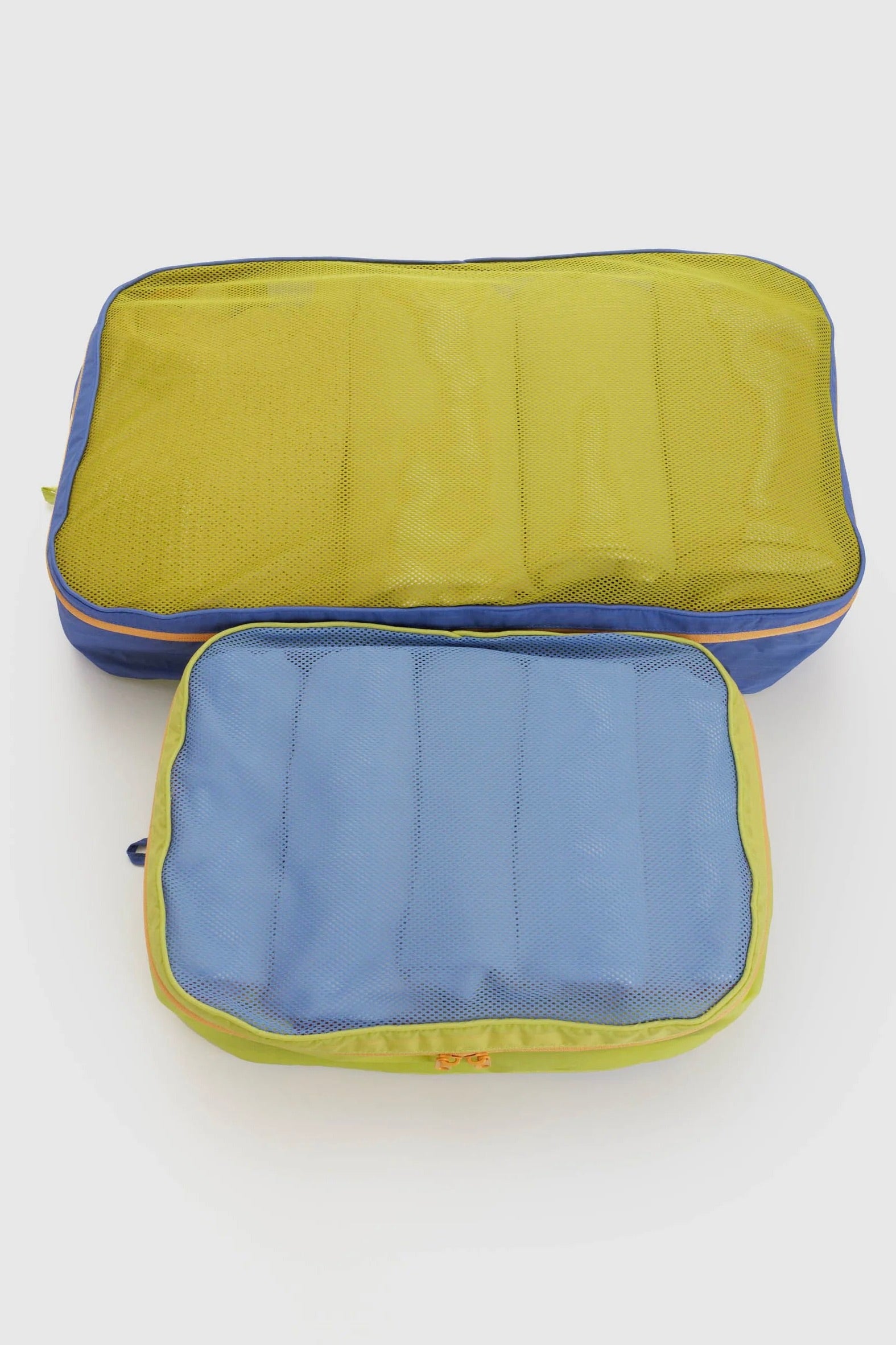 Baggu Large Packing Cube Set / Mesh Sunny Set