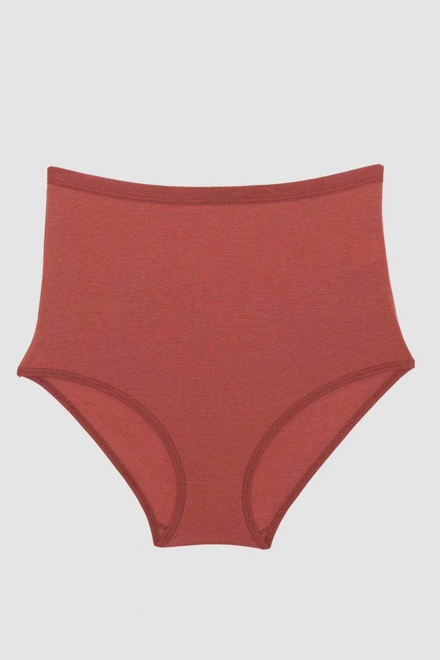 Highwaist Bell Pant / Burned Red