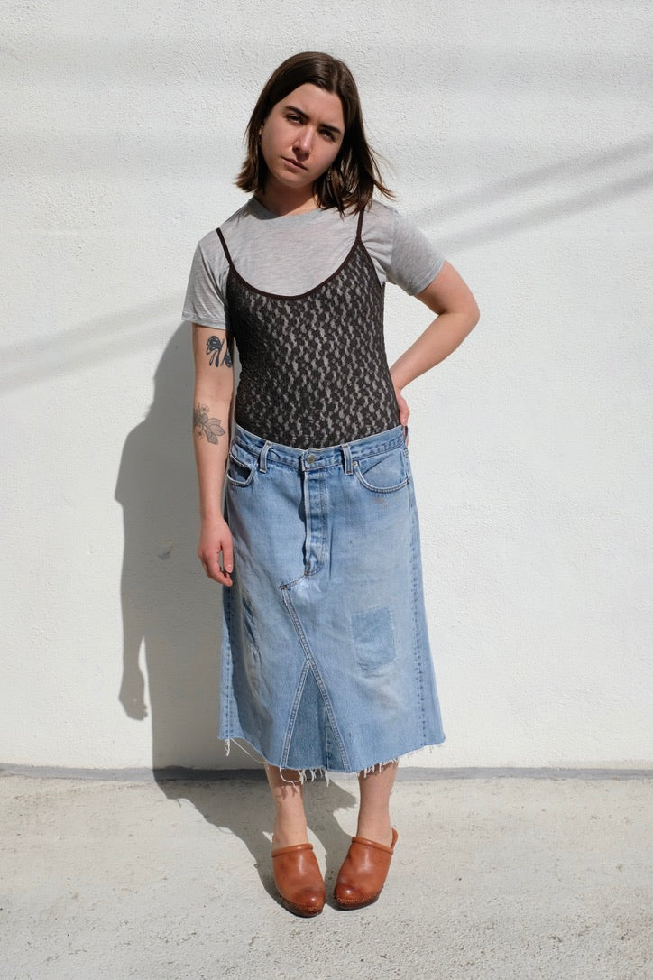 Baserange Tee Shirt / Grey Melange