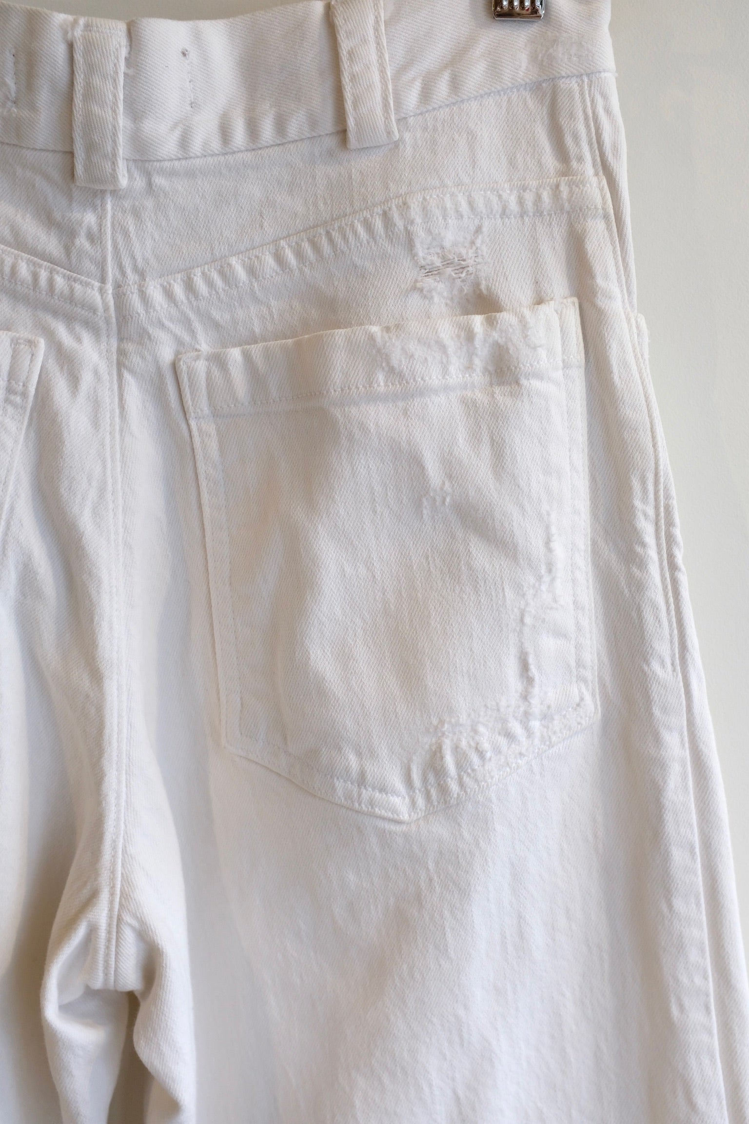 Pre-loved / Rachel Comey Straight White Denim Pants / Size 4