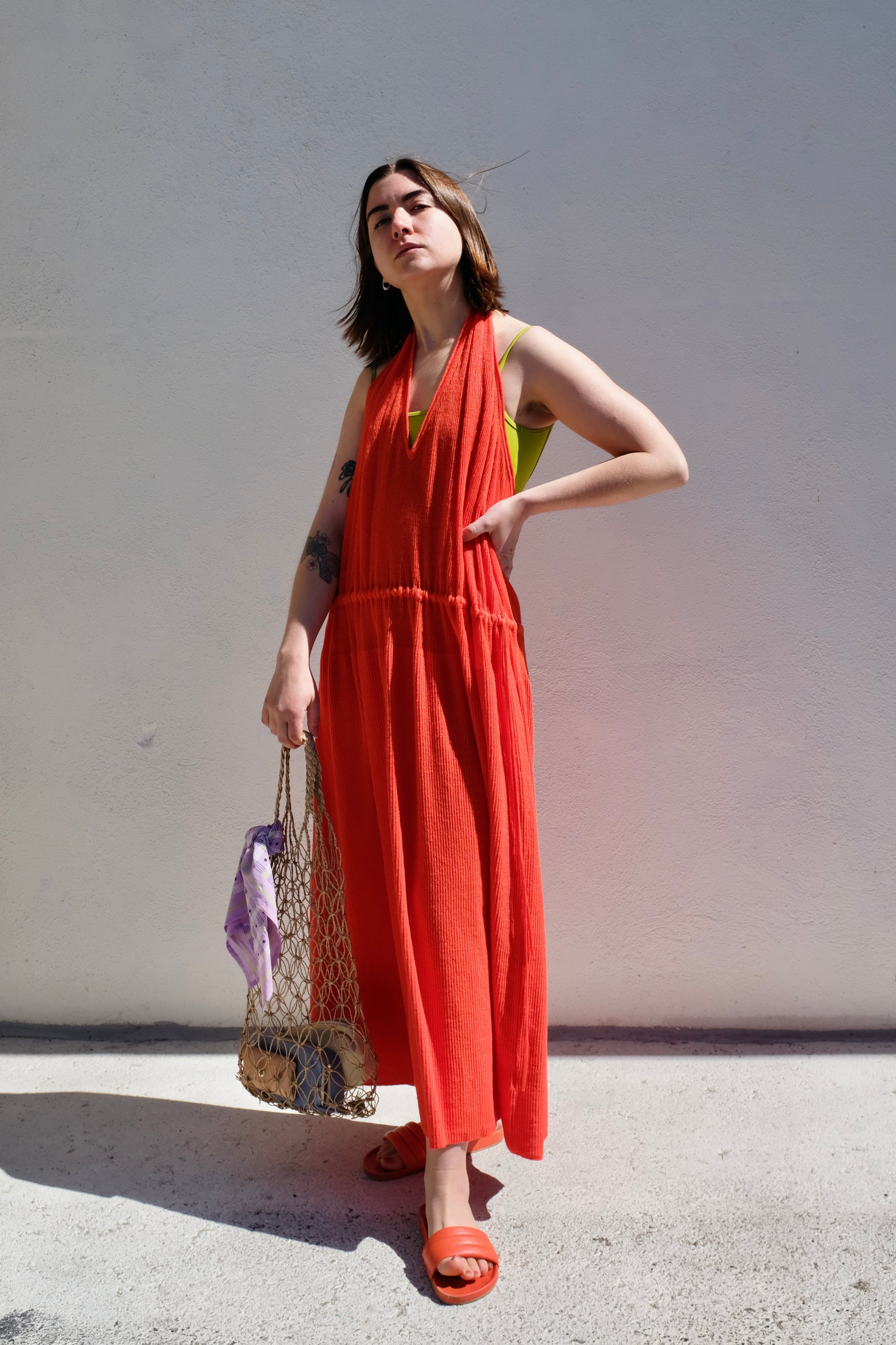 Rachel Comey Phoebe Dress / Coral