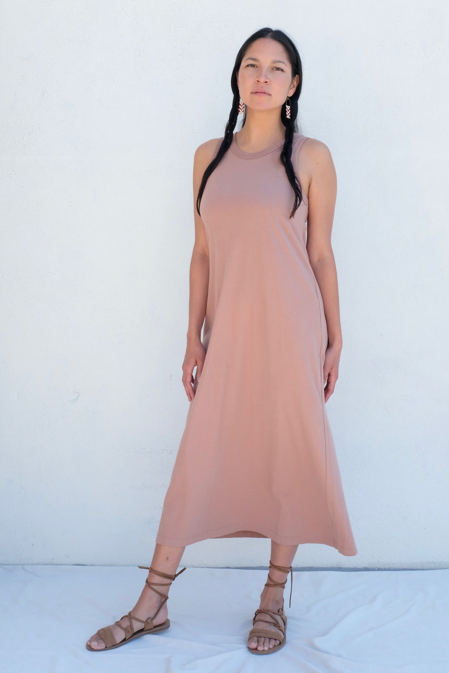Tank Dress / Sandy Mauve