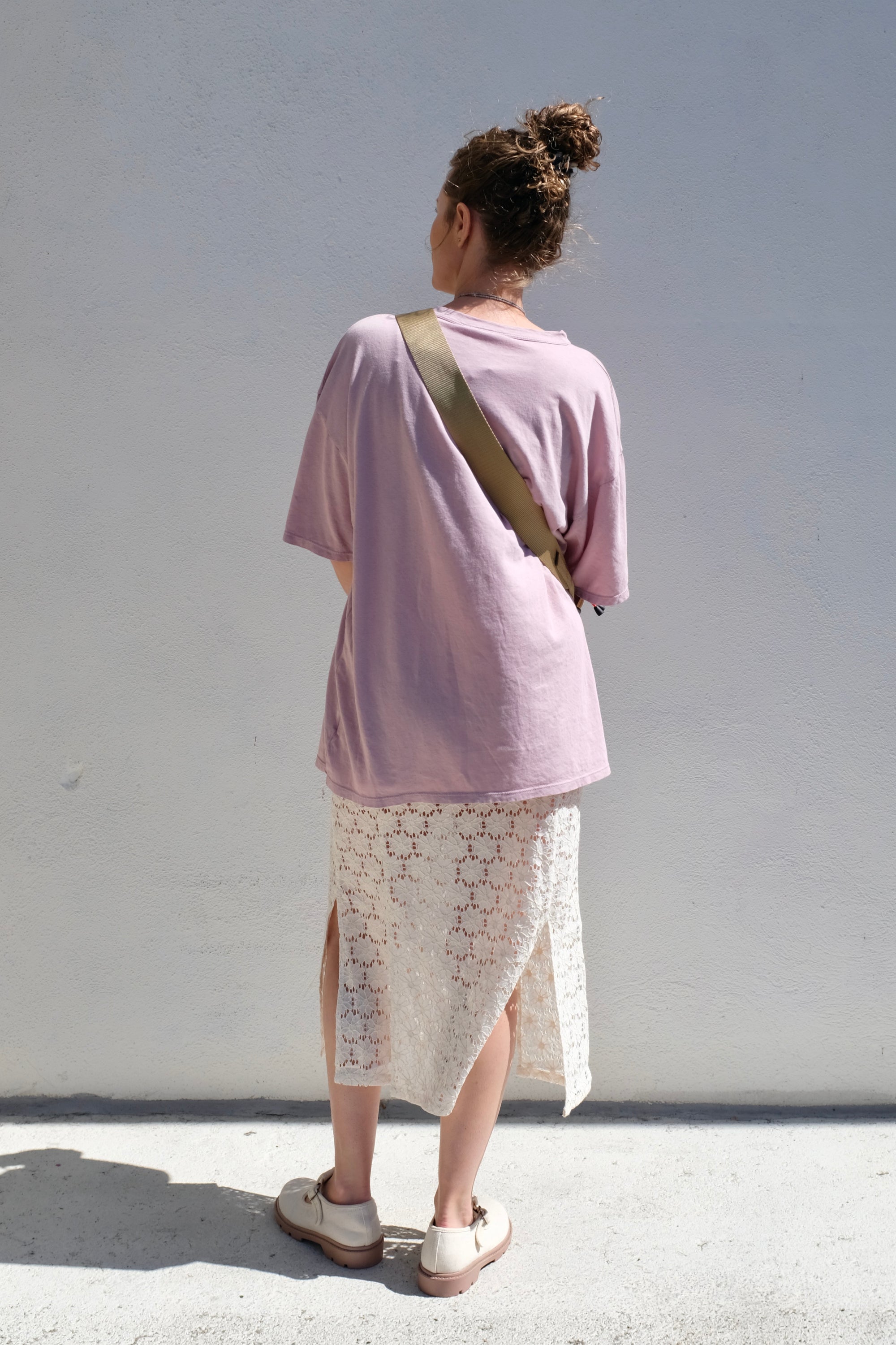 Jungmaven Index Oversized Tee / Rose Quartz