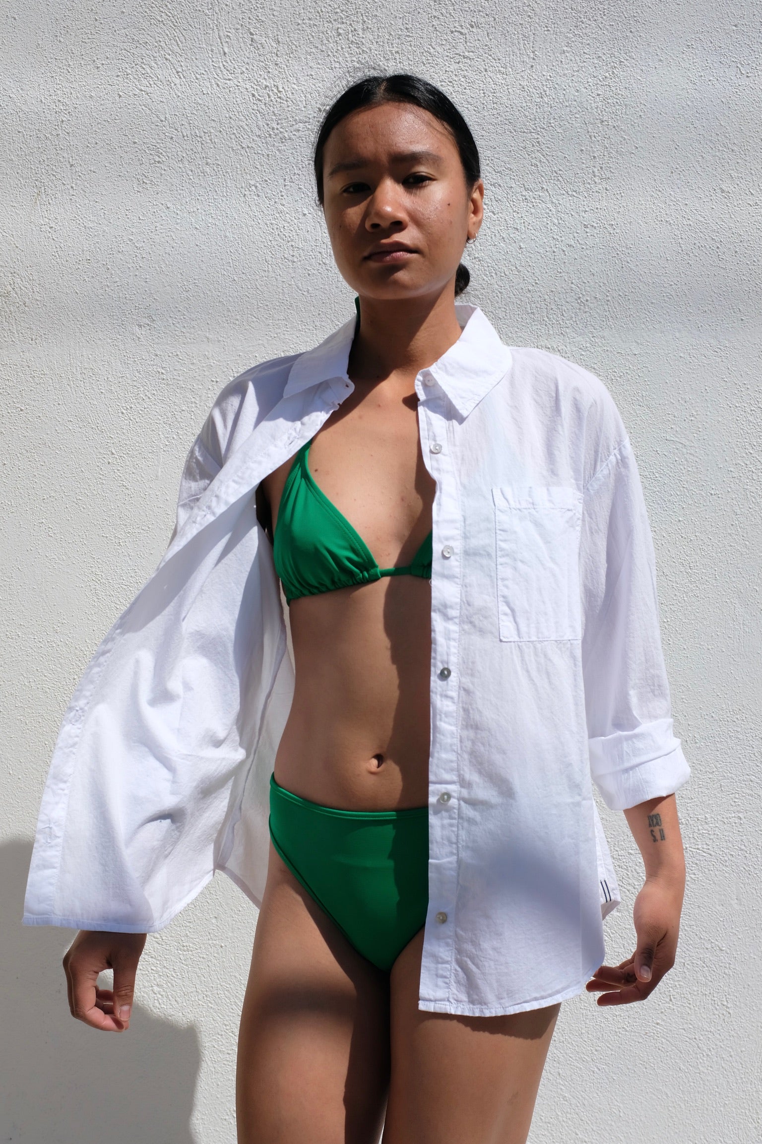 Nu Swim Drip Top / Verdant